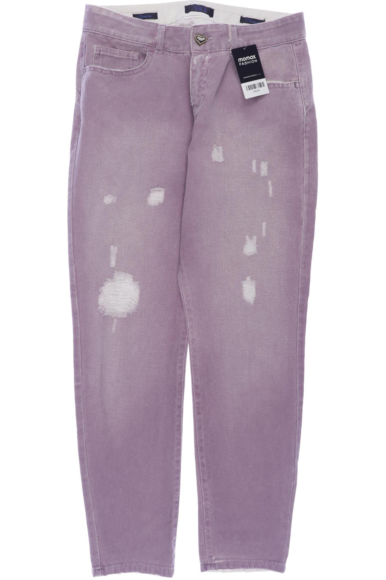 

Twinset Damen Jeans, pink, Gr. 27
