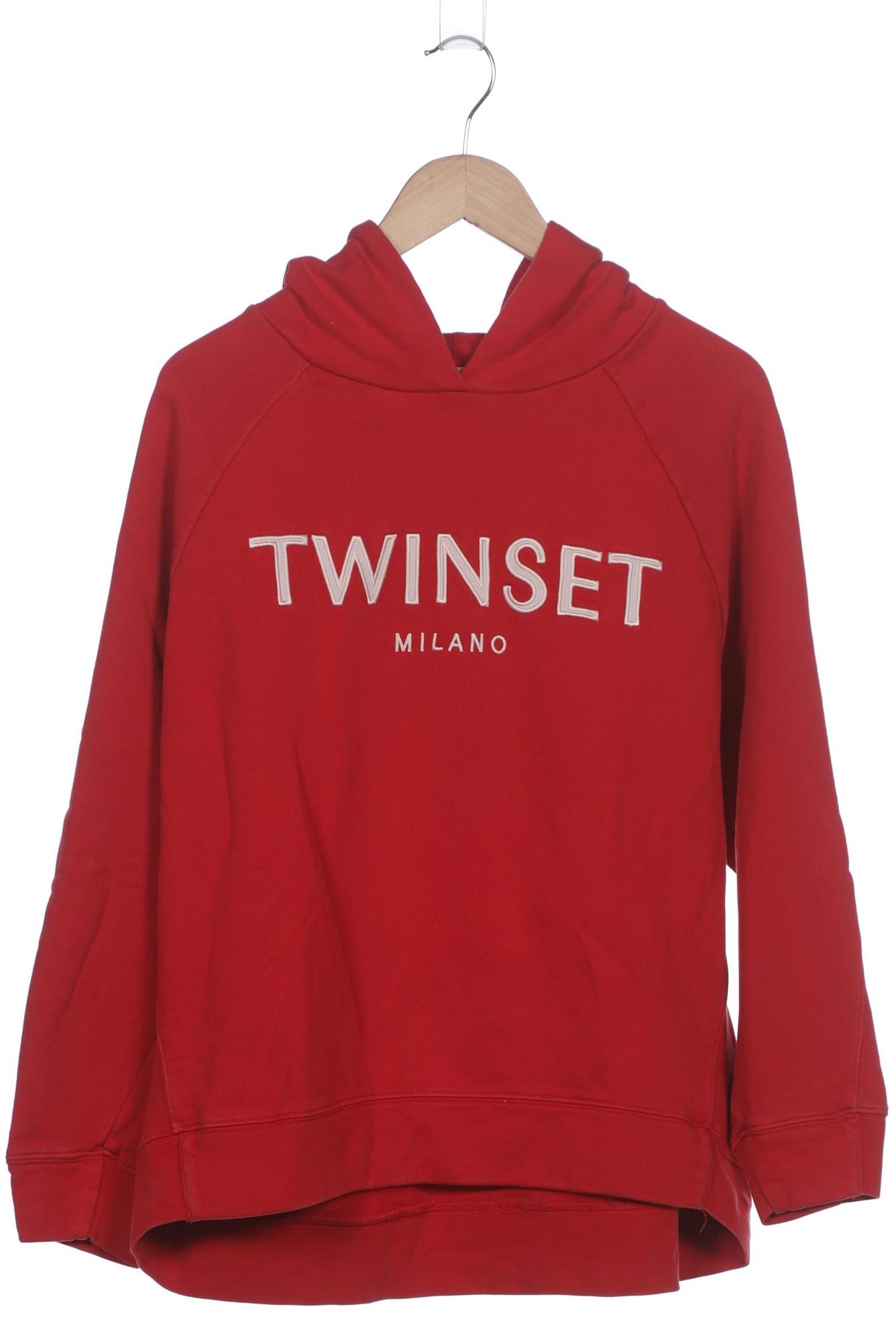 

Twinset Damen Kapuzenpullover, rot, Gr. 42