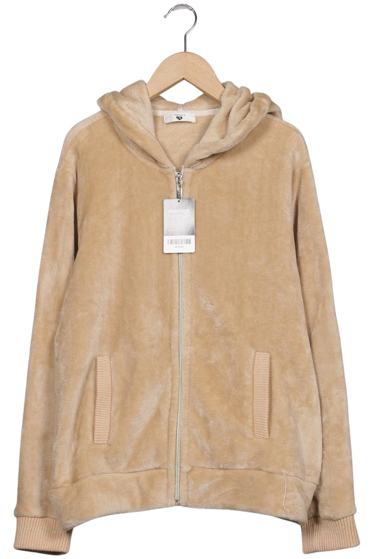 

Twinset Damen Kapuzenpullover, beige, Gr. 42