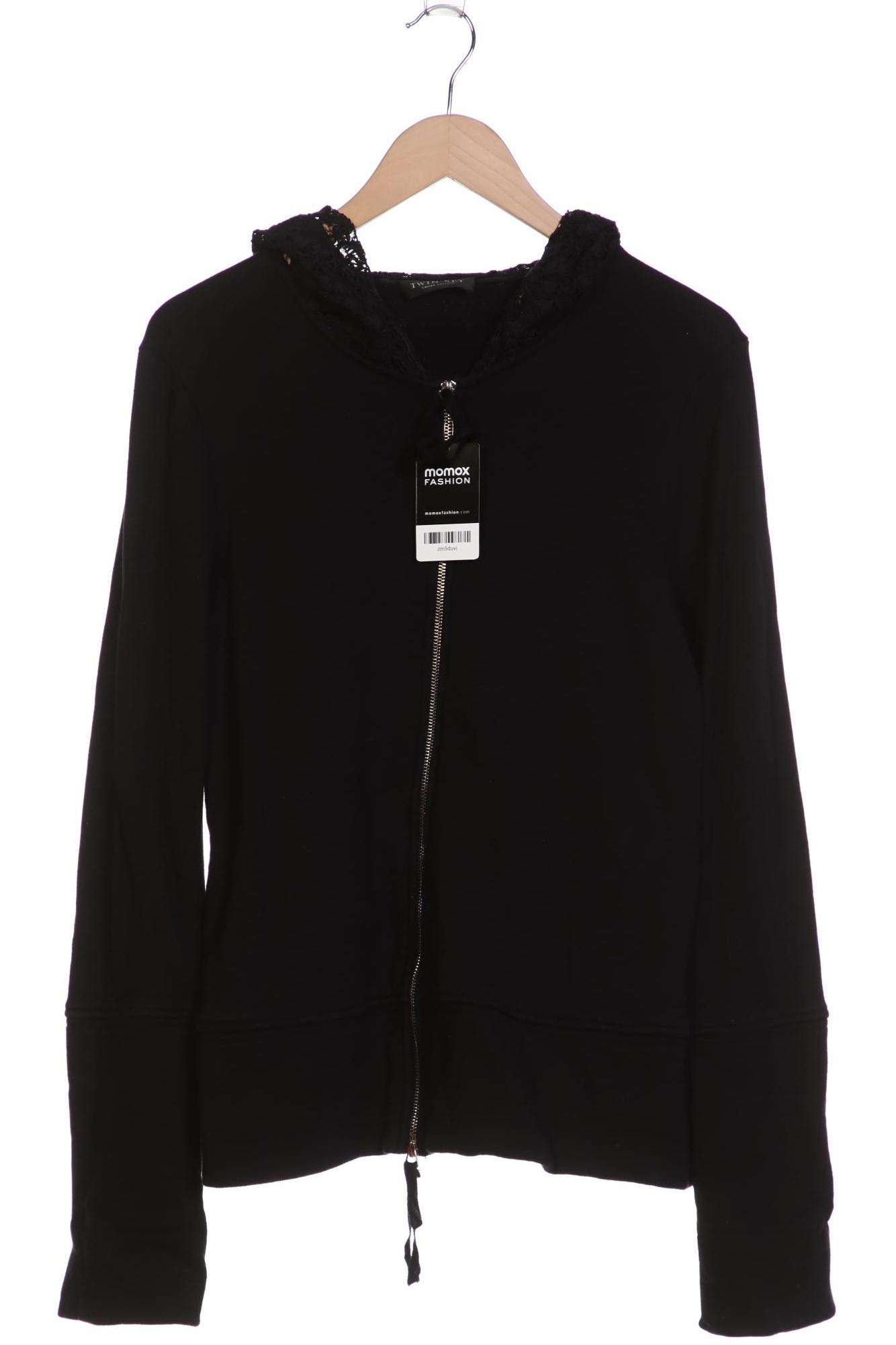 

Twinset Damen Kapuzenpullover, schwarz, Gr. 38