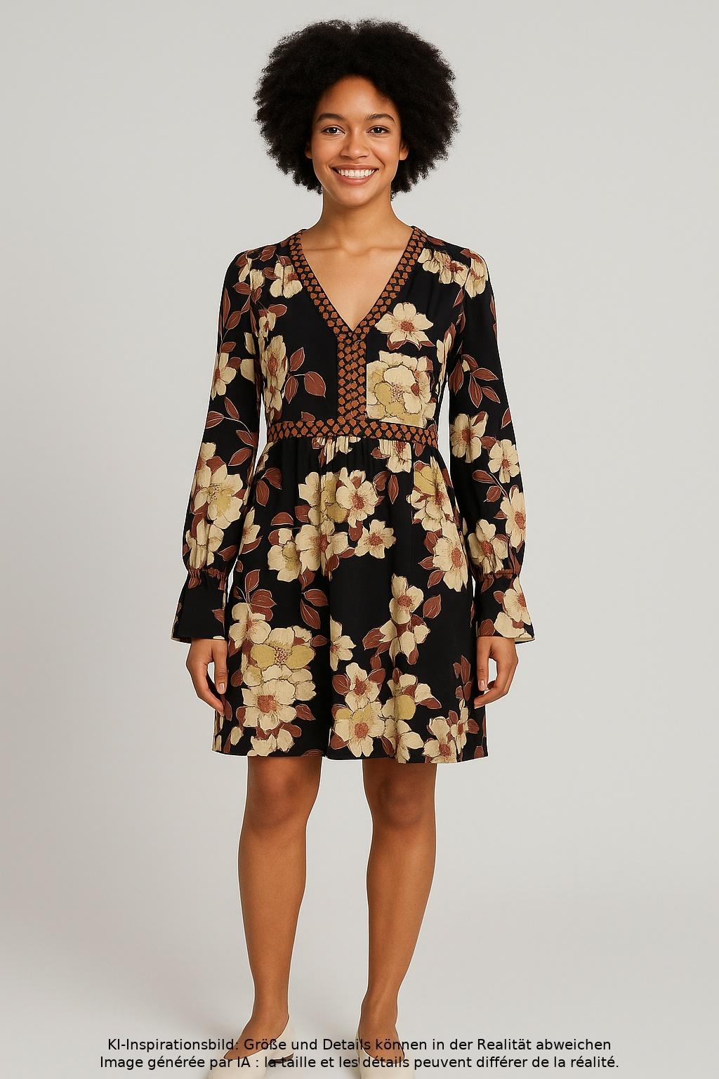 

Twinset Damen Kleid, mehrfarbig, Gr. 44