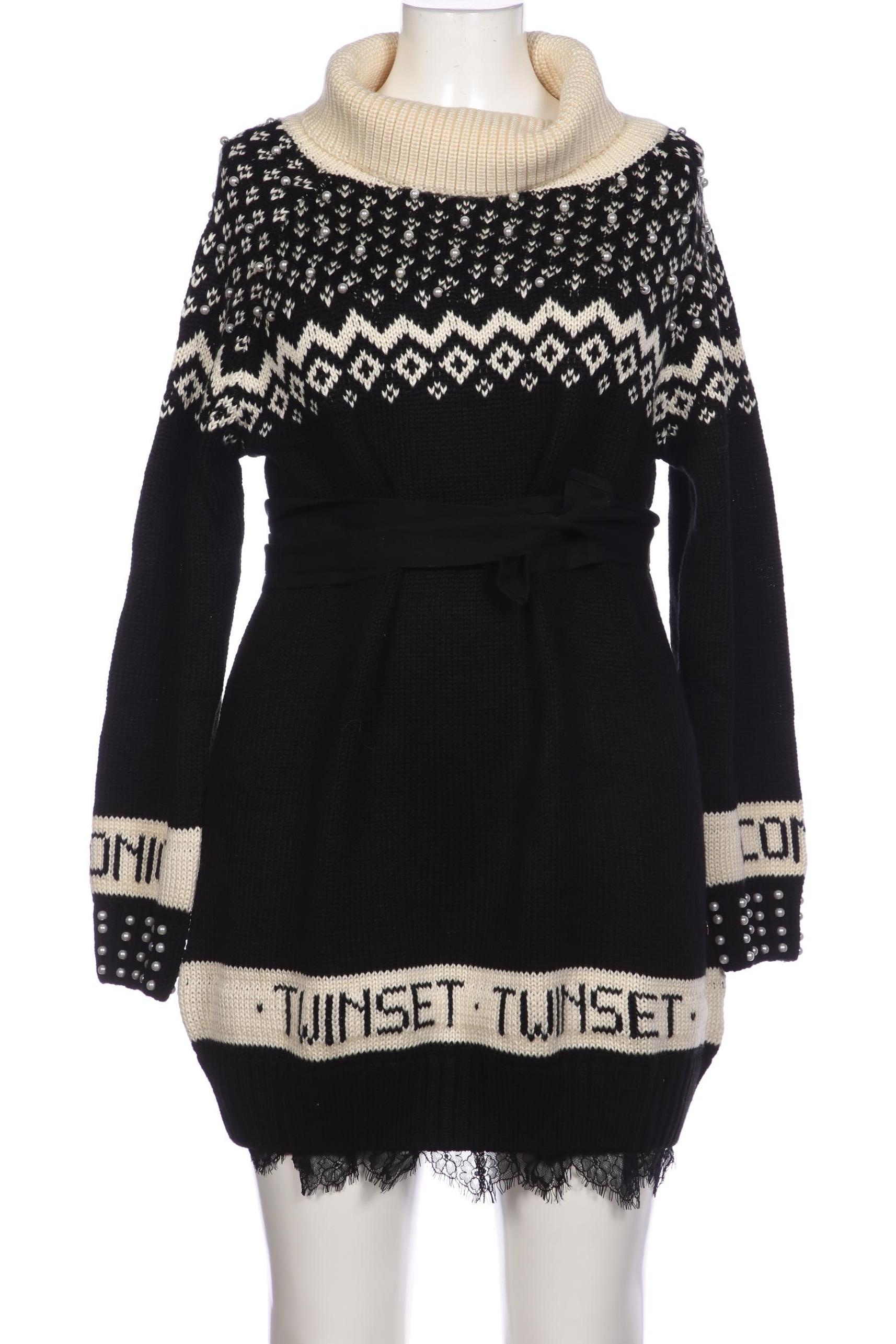 

Twinset Damen Kleid, schwarz, Gr. 44