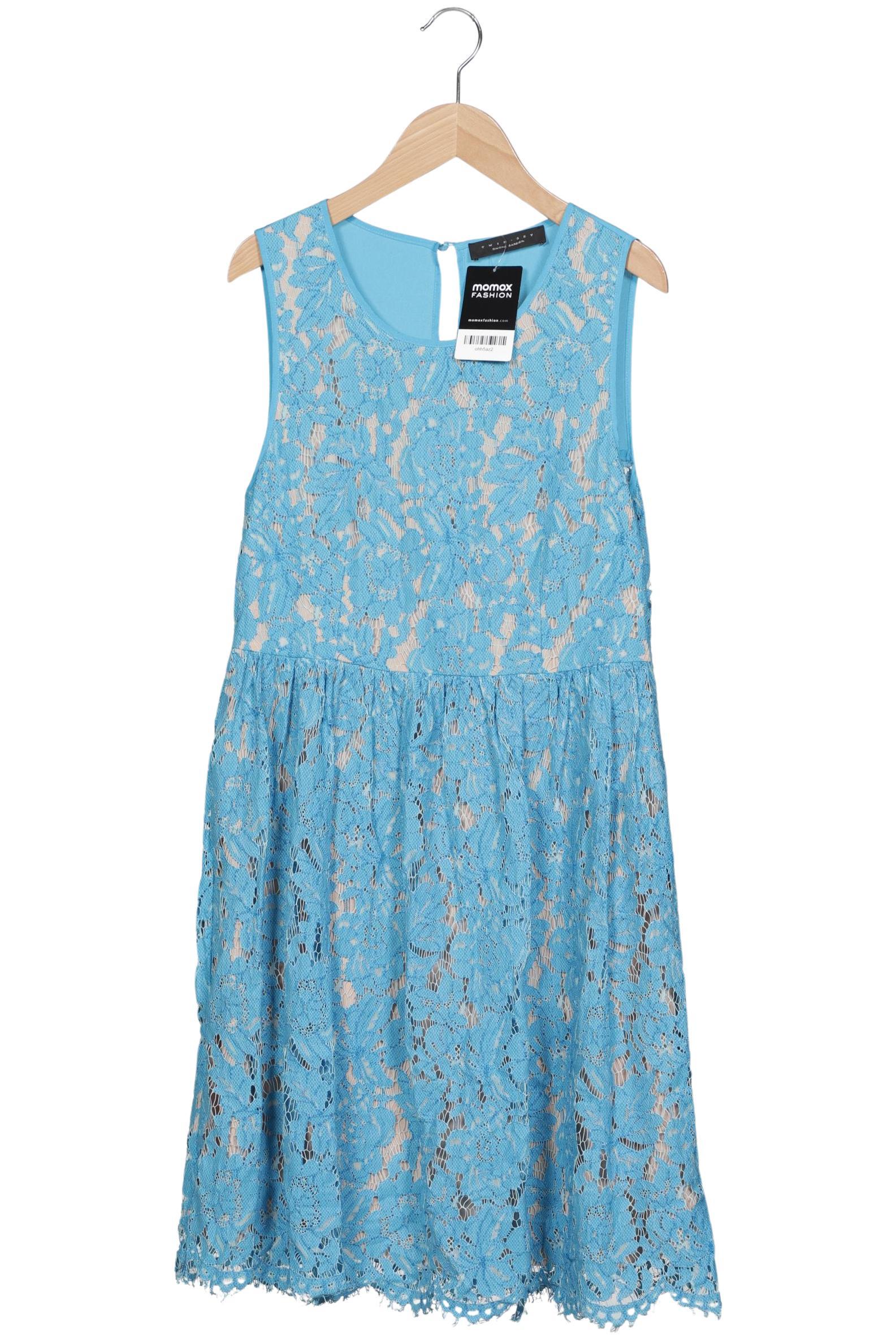 

Twinset Damen Kleid, blau, Gr. 36
