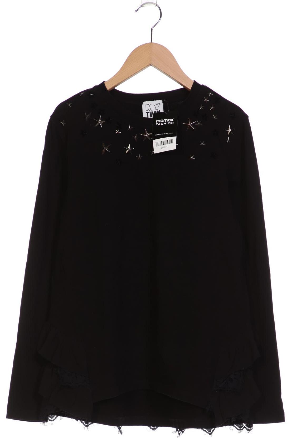 

Twinset Damen Langarmshirt, schwarz, Gr. 36