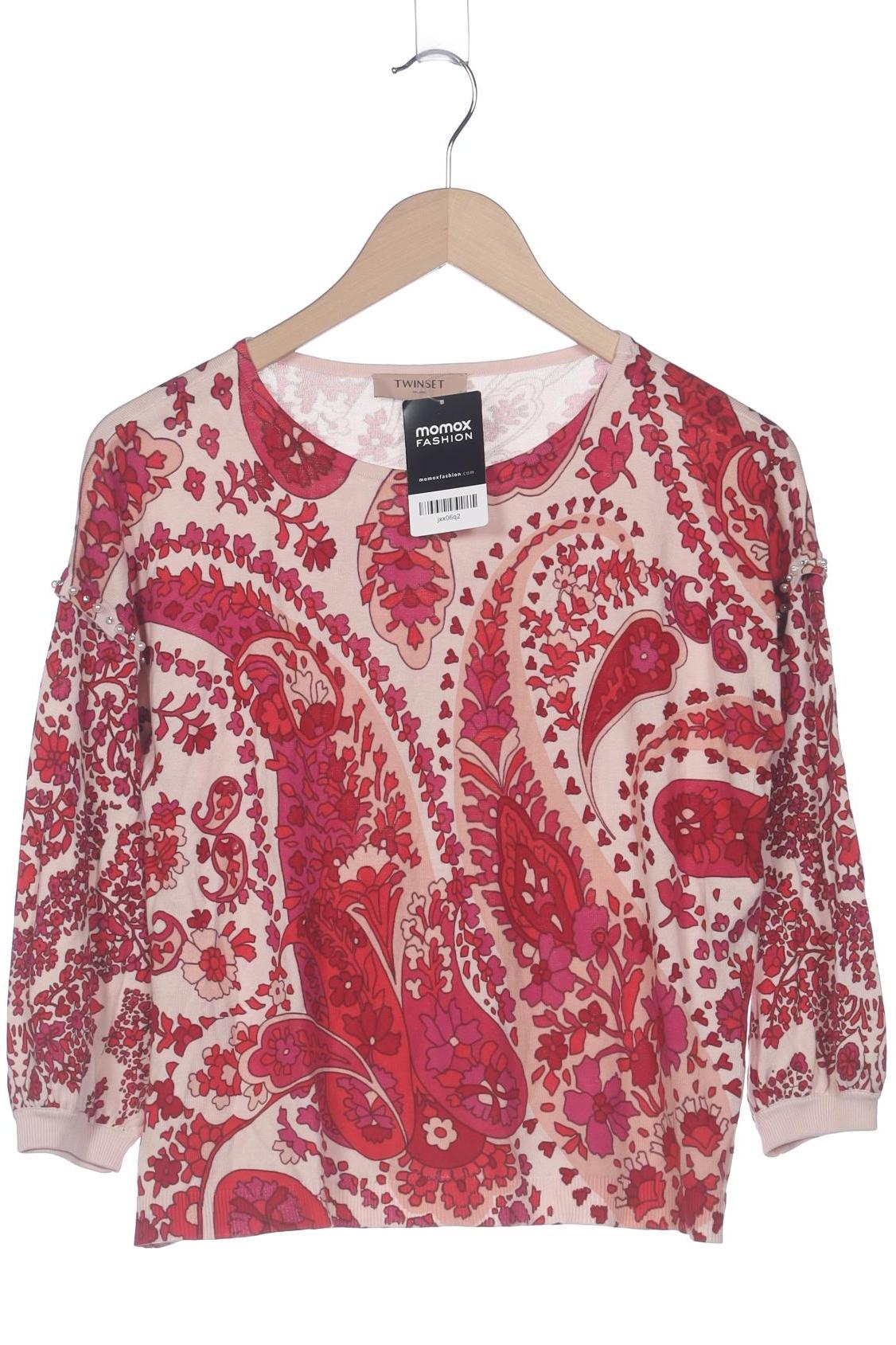 

Twinset Damen Langarmshirt, pink, Gr. 34
