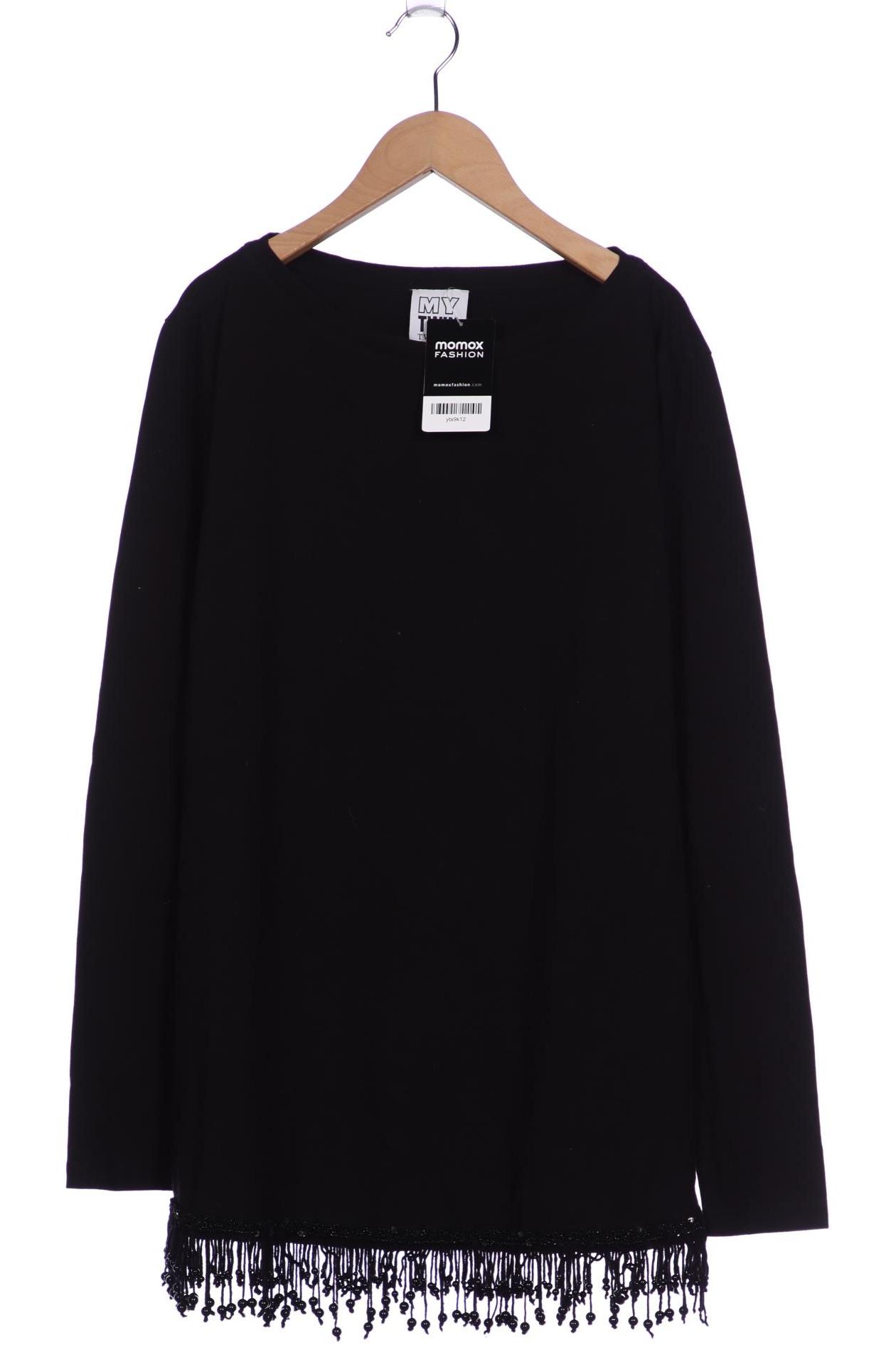 

Twinset Damen Langarmshirt, schwarz, Gr. 44