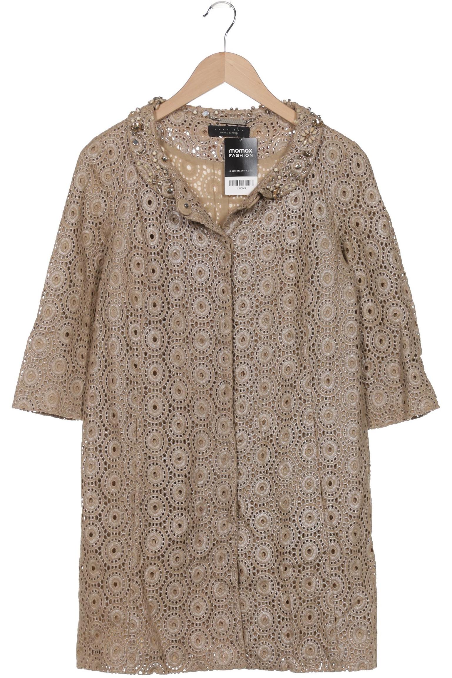 

Twinset Damen Mantel, beige, Gr. 36