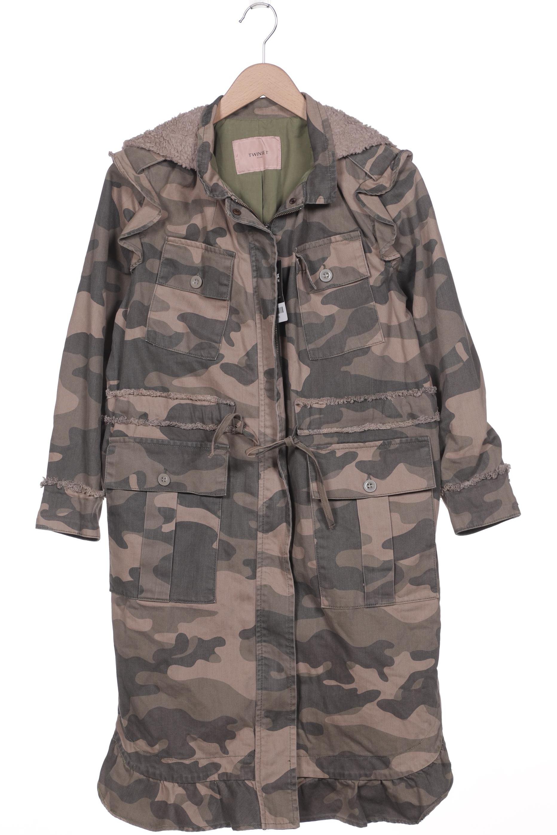 

TWINSET Damen Mantel, grün