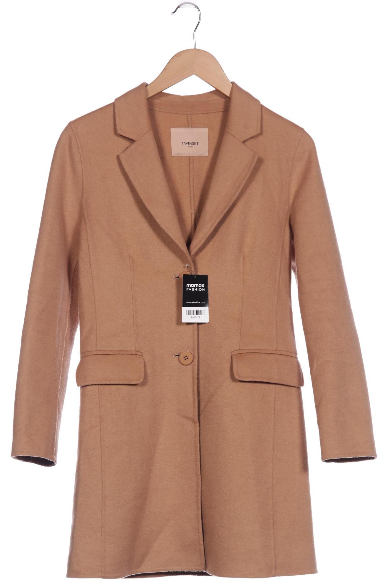 

Twinset Damen Mantel, beige, Gr. 40