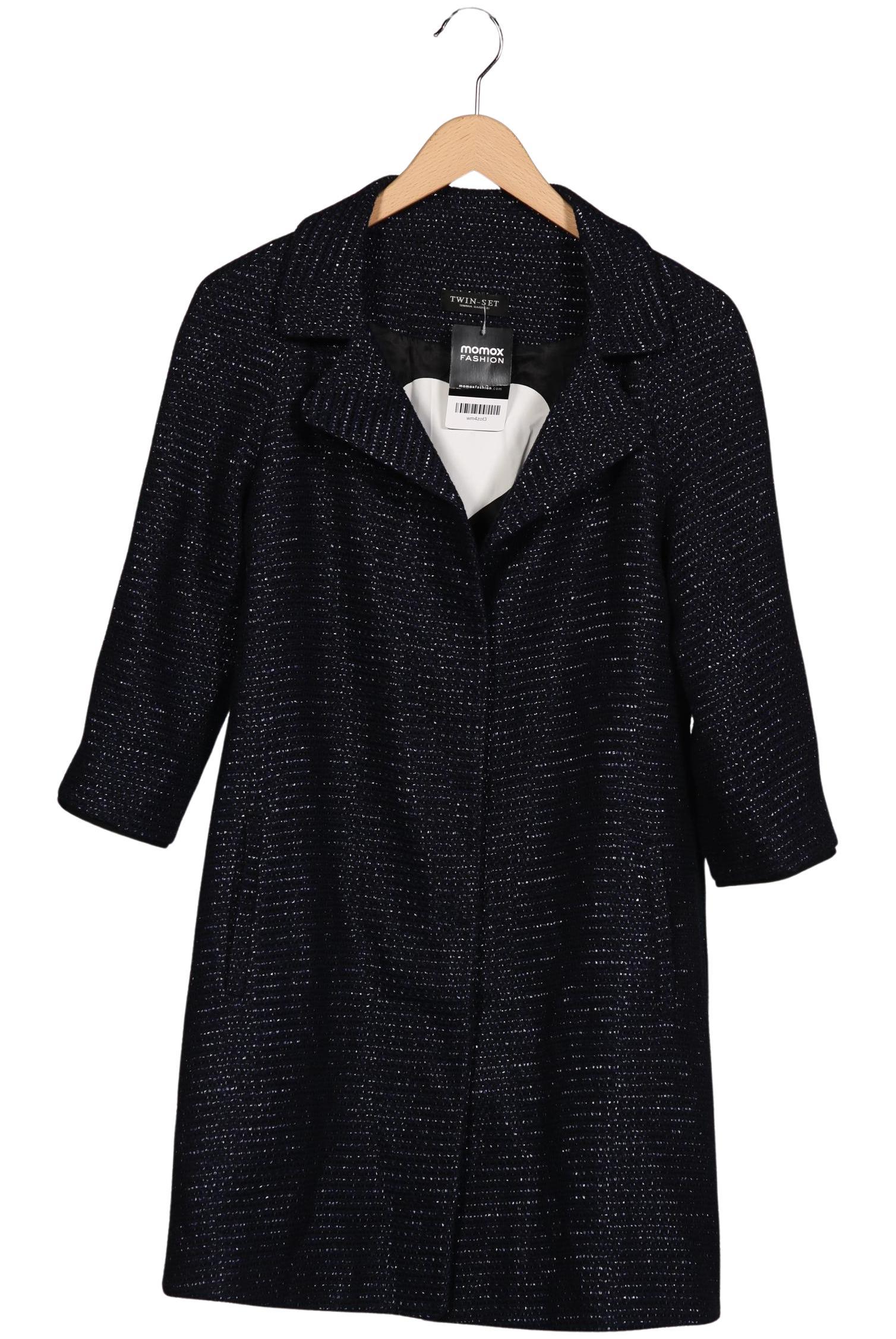 

Twinset Damen Mantel, marineblau, Gr. 38