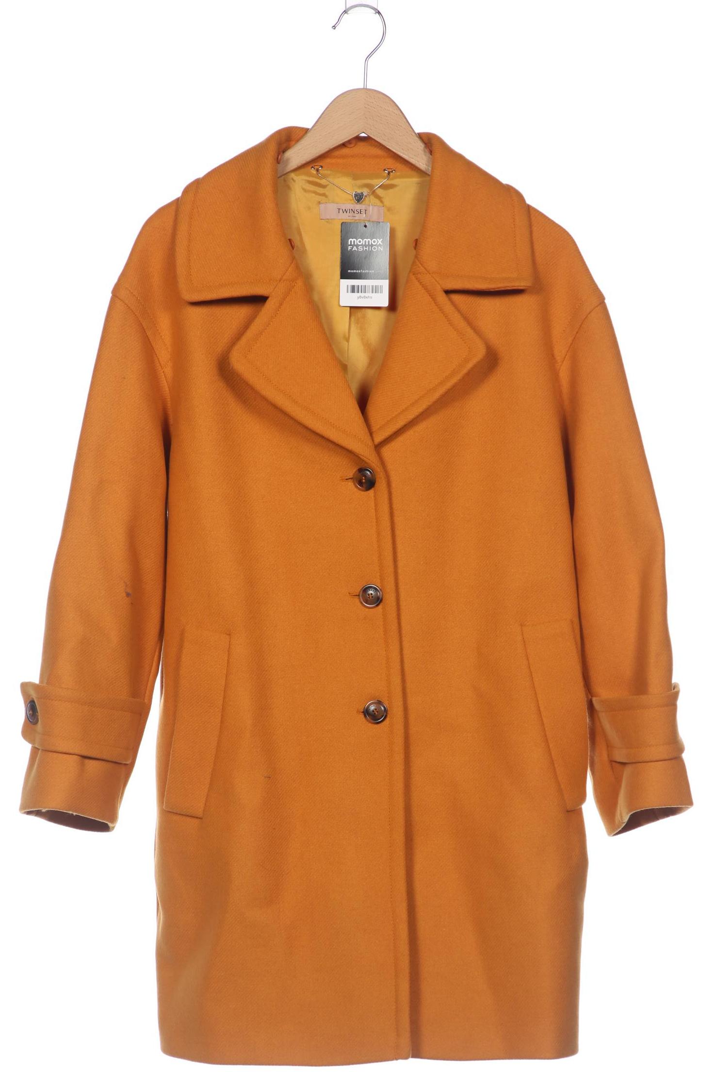 

Twinset Damen Mantel, orange, Gr. 44