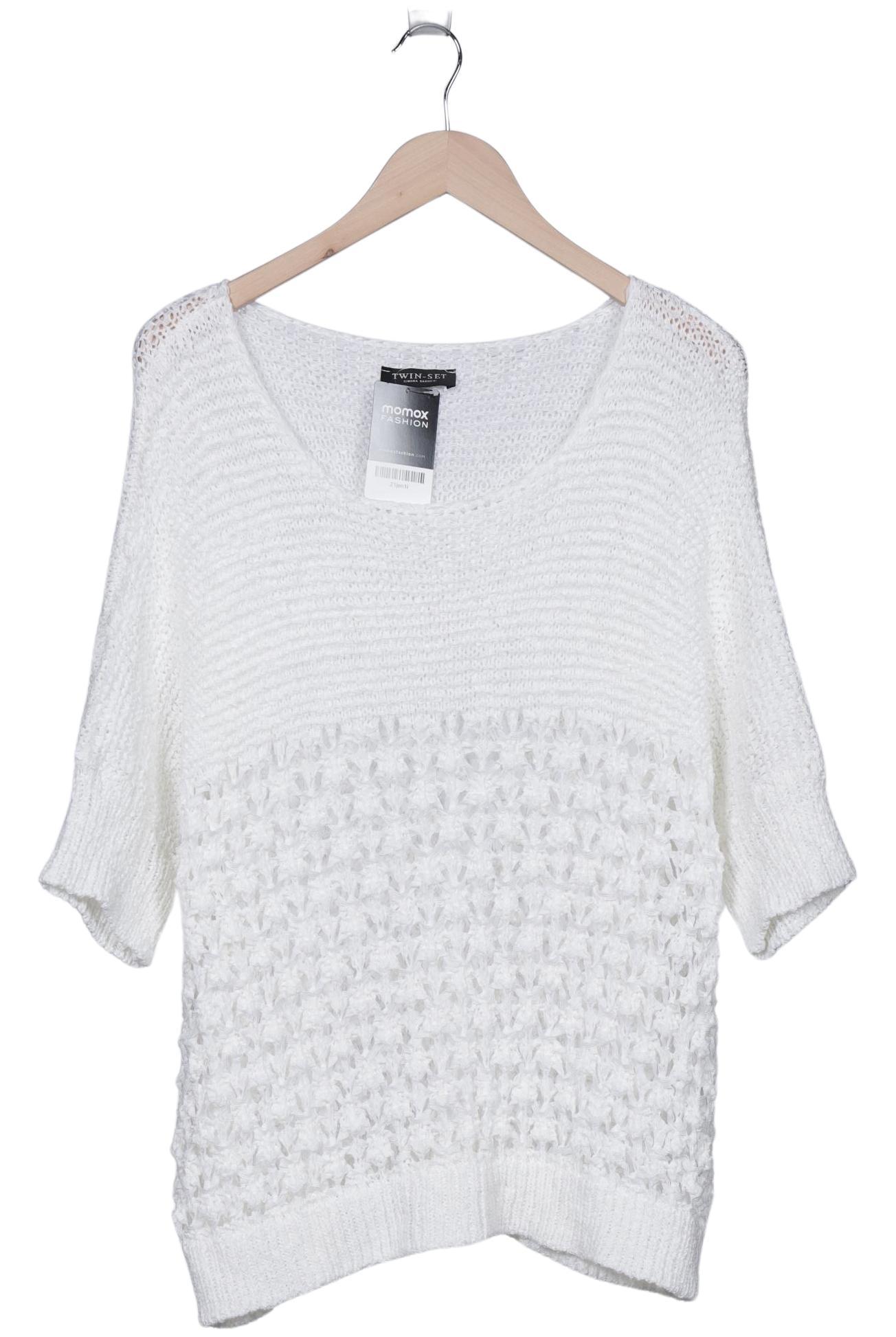 

Twinset Damen Pullover, weiß, Gr. 38