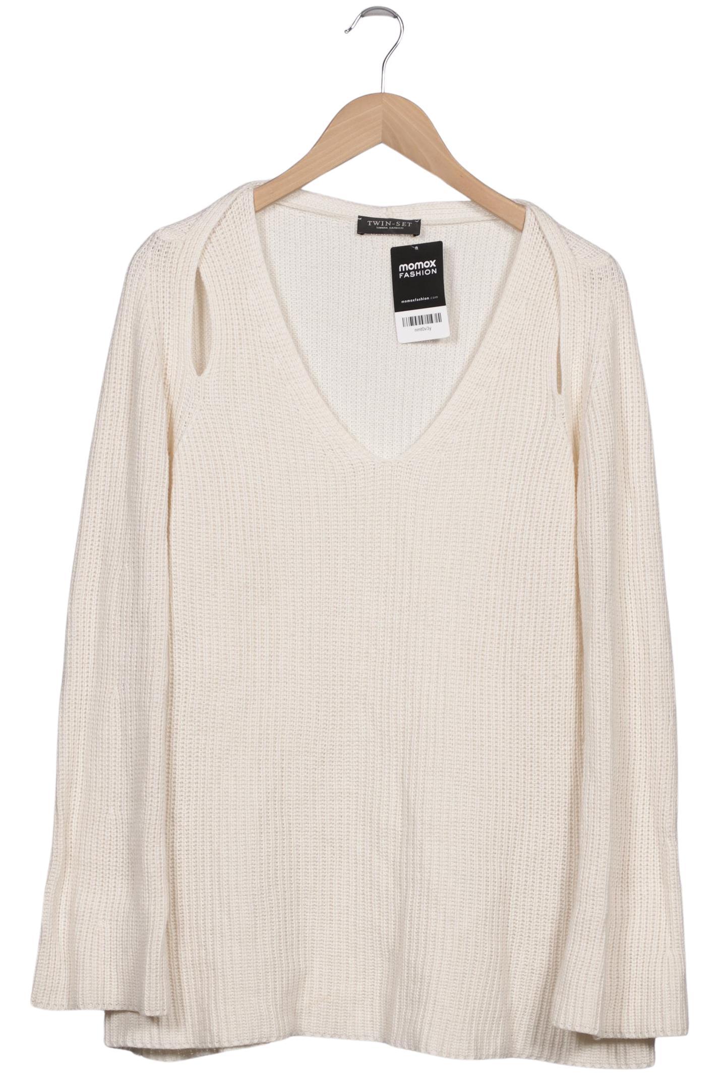 

Twinset Damen Pullover, cremeweiß, Gr. 44