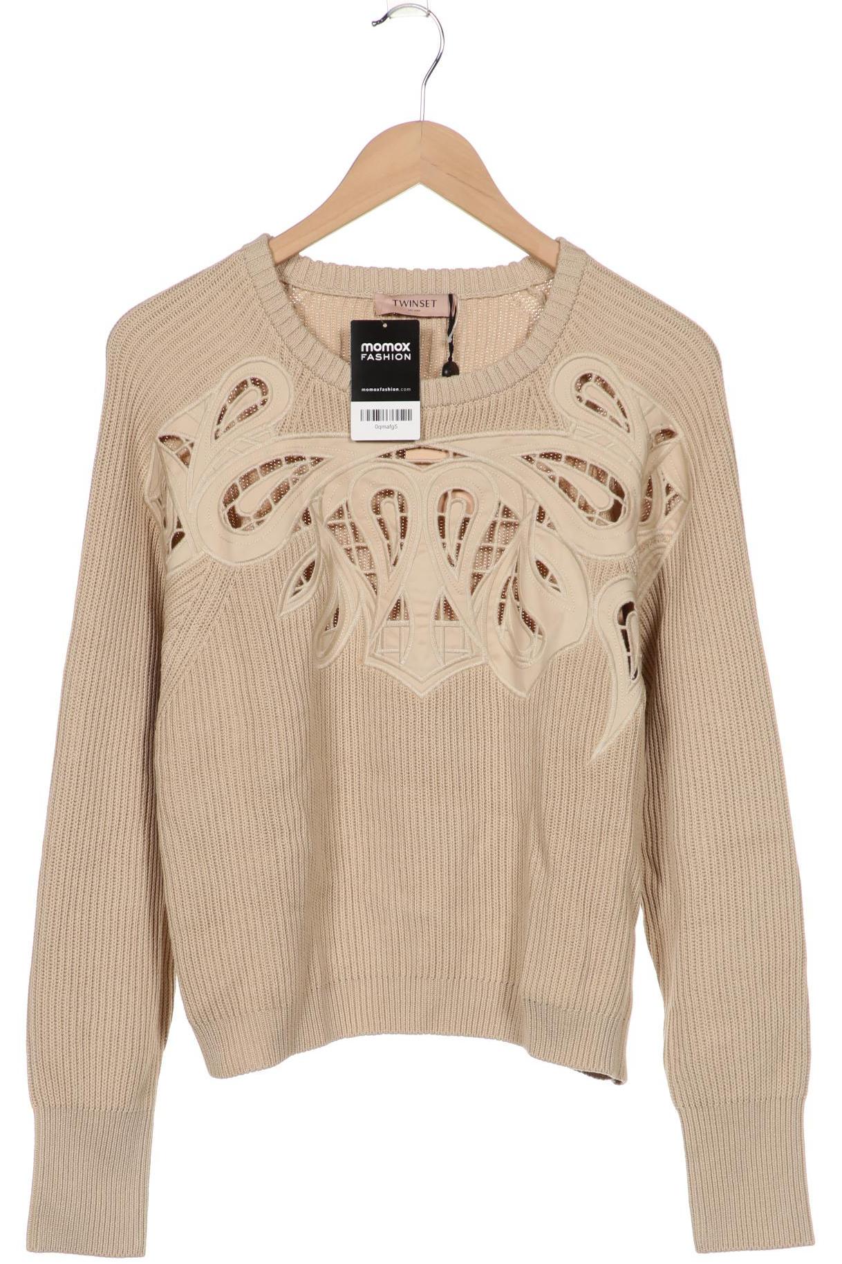 

Twinset Damen Pullover, beige, Gr. 36