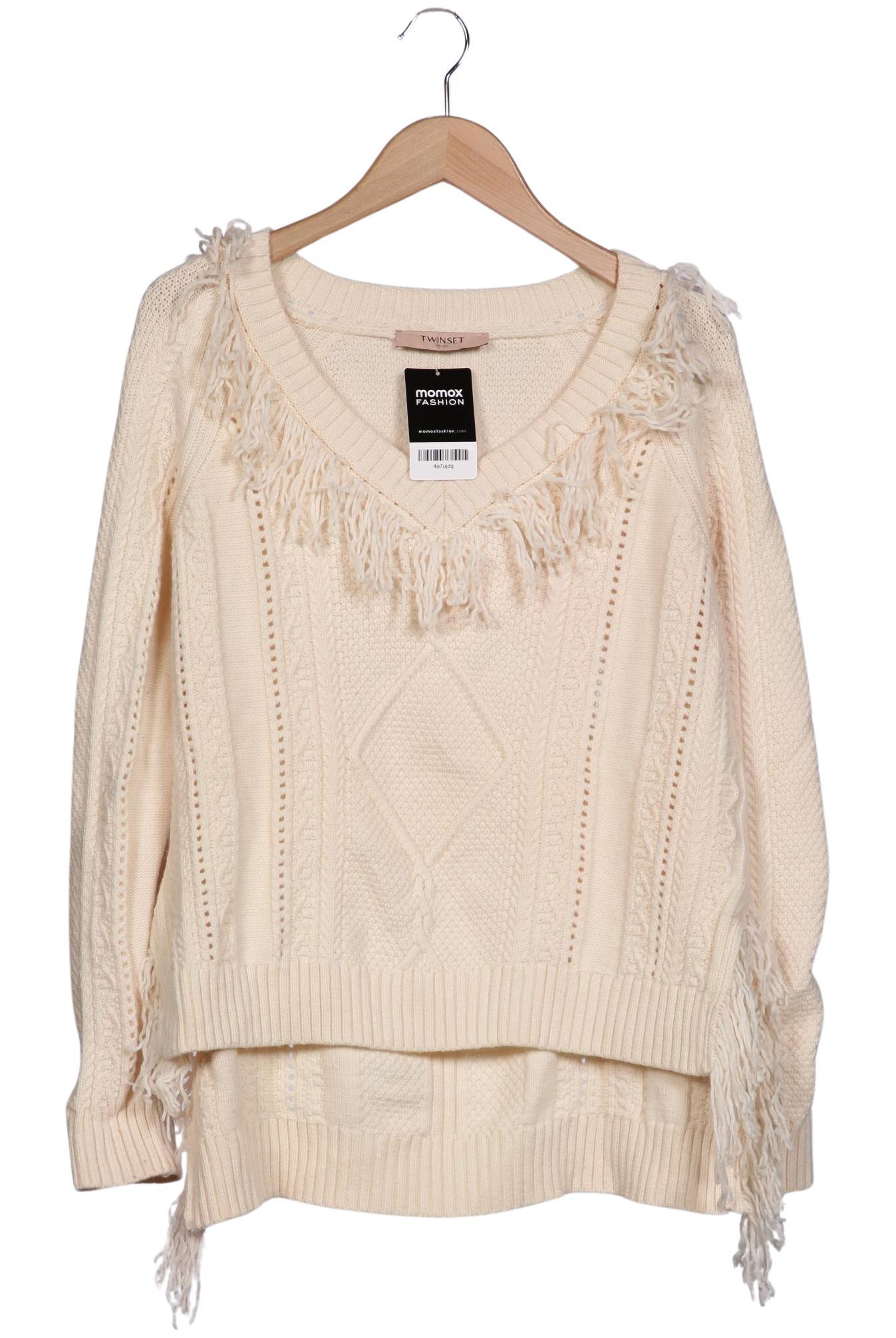 

Twinset Damen Pullover, cremeweiß, Gr. 38