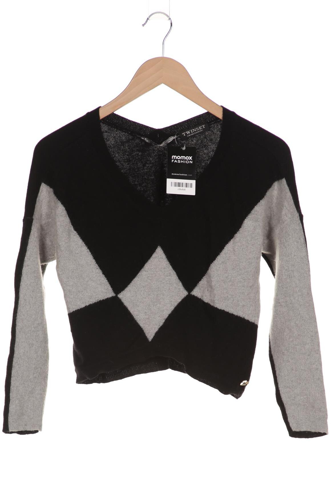 

Twinset Damen Pullover, schwarz, Gr. 34