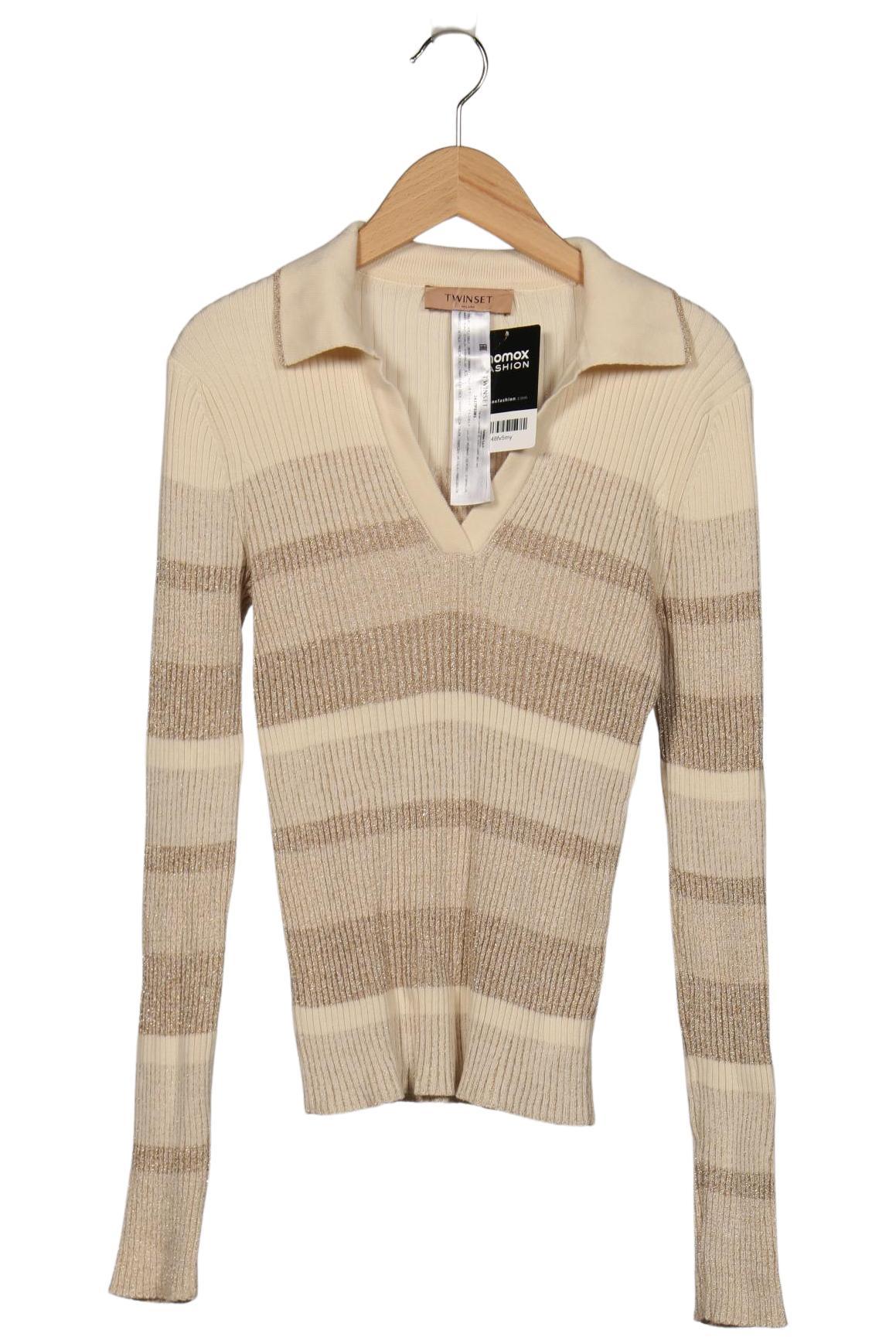 

Twinset Damen Pullover, beige, Gr. 34