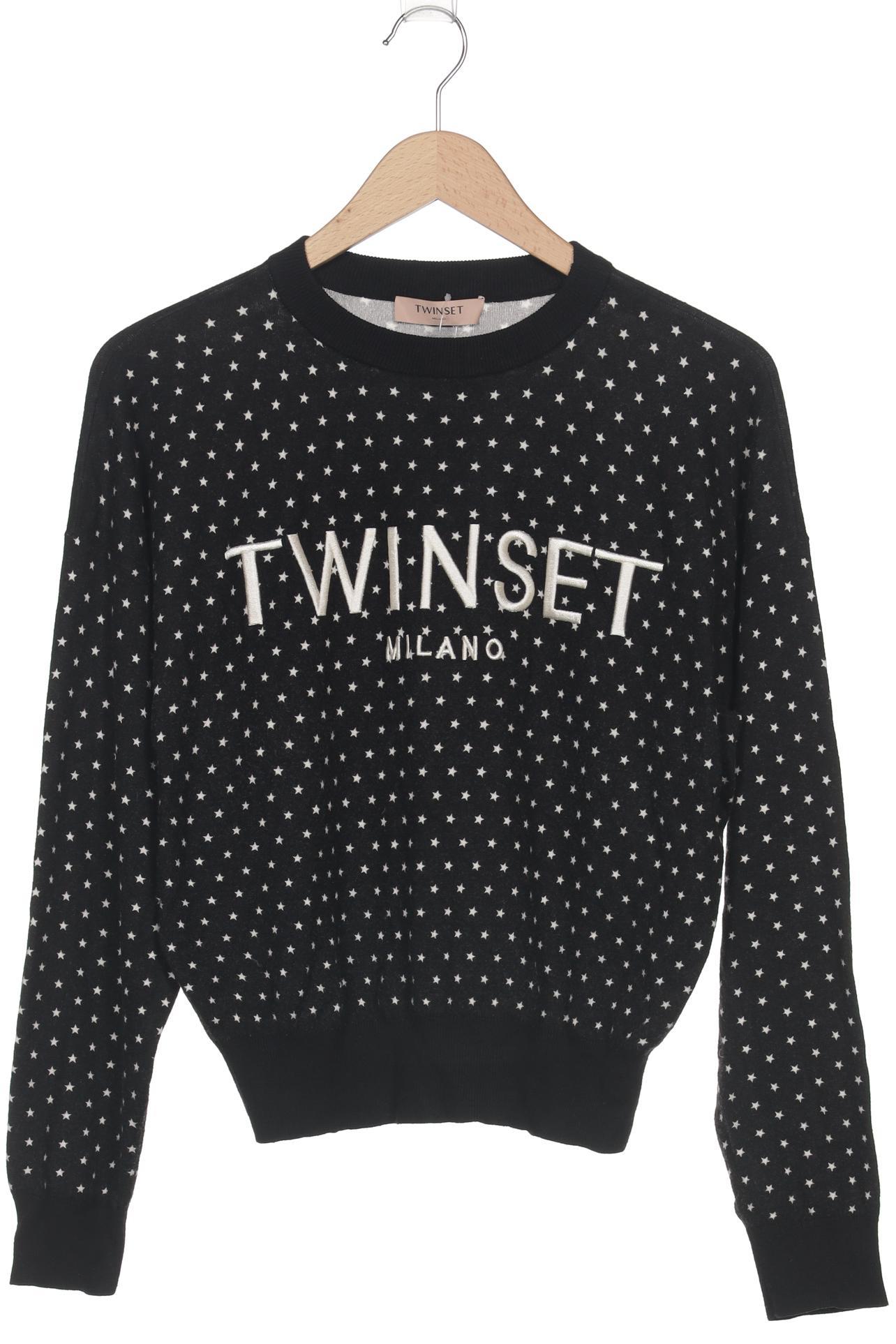 

Twinset Damen Pullover, schwarz, Gr. 38