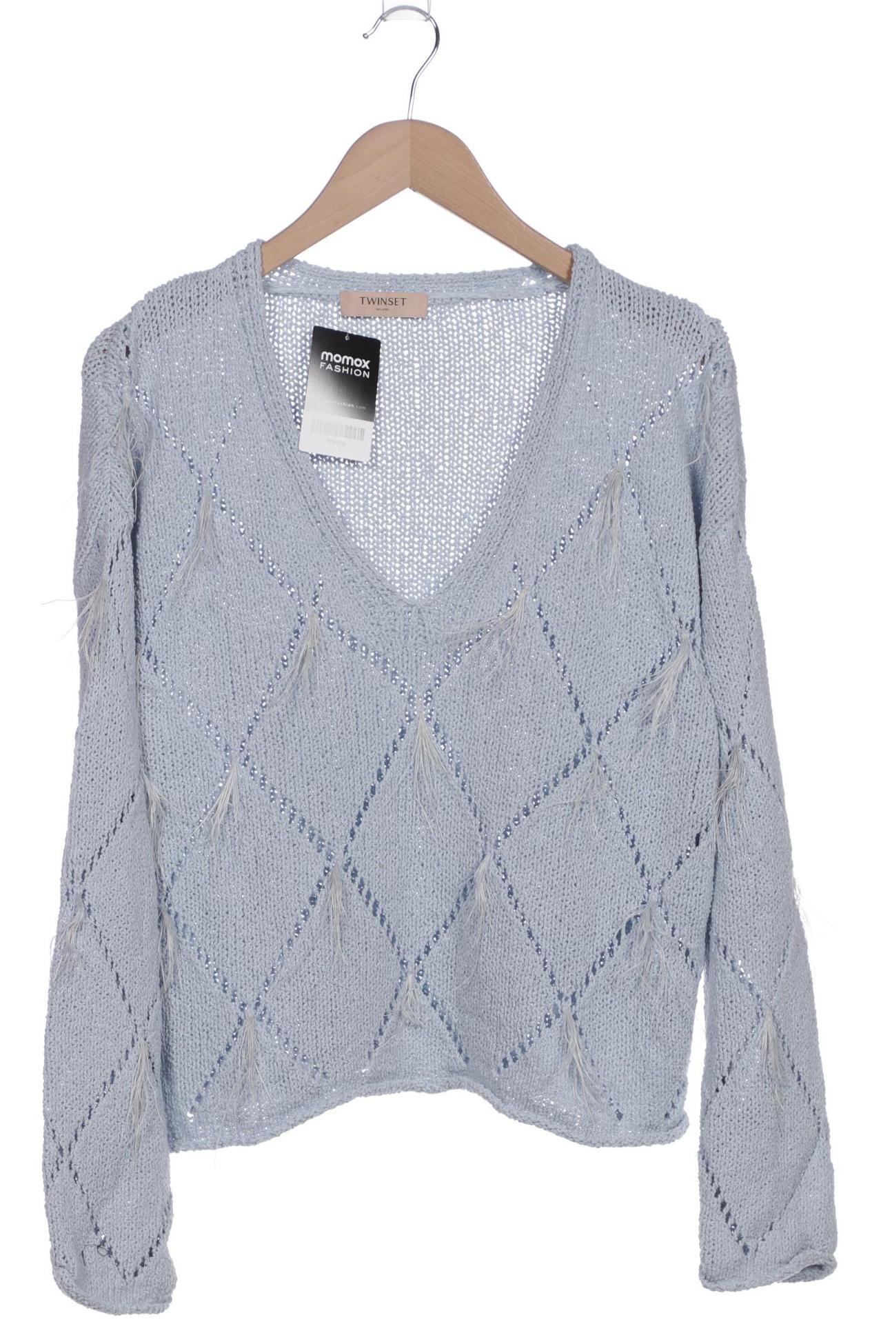 

Twinset Damen Pullover, hellblau, Gr. 42
