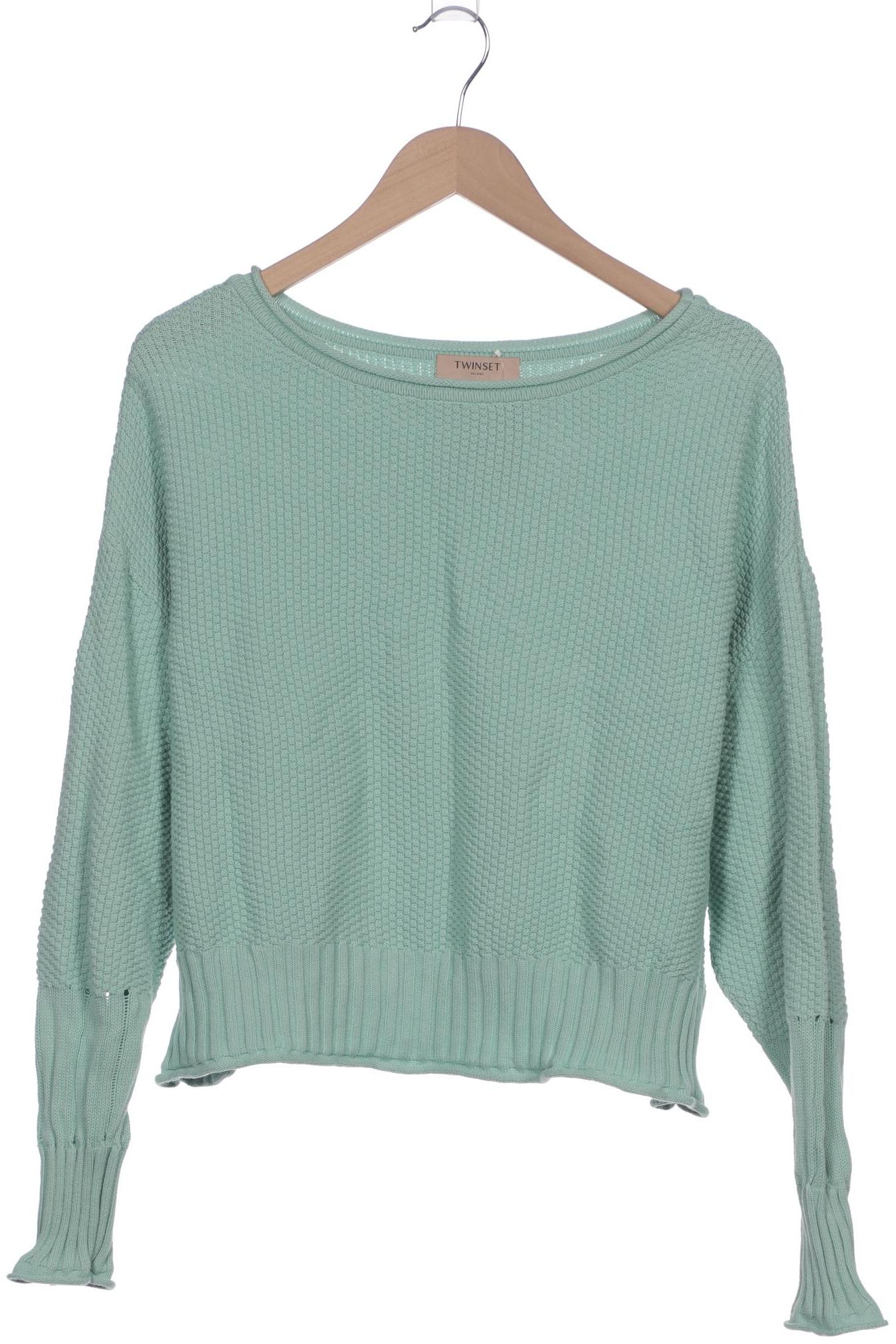 

Twinset Damen Pullover, türkis, Gr. 34