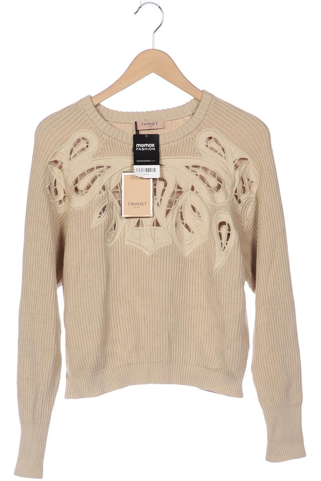 

Twinset Damen Pullover, beige, Gr. 34