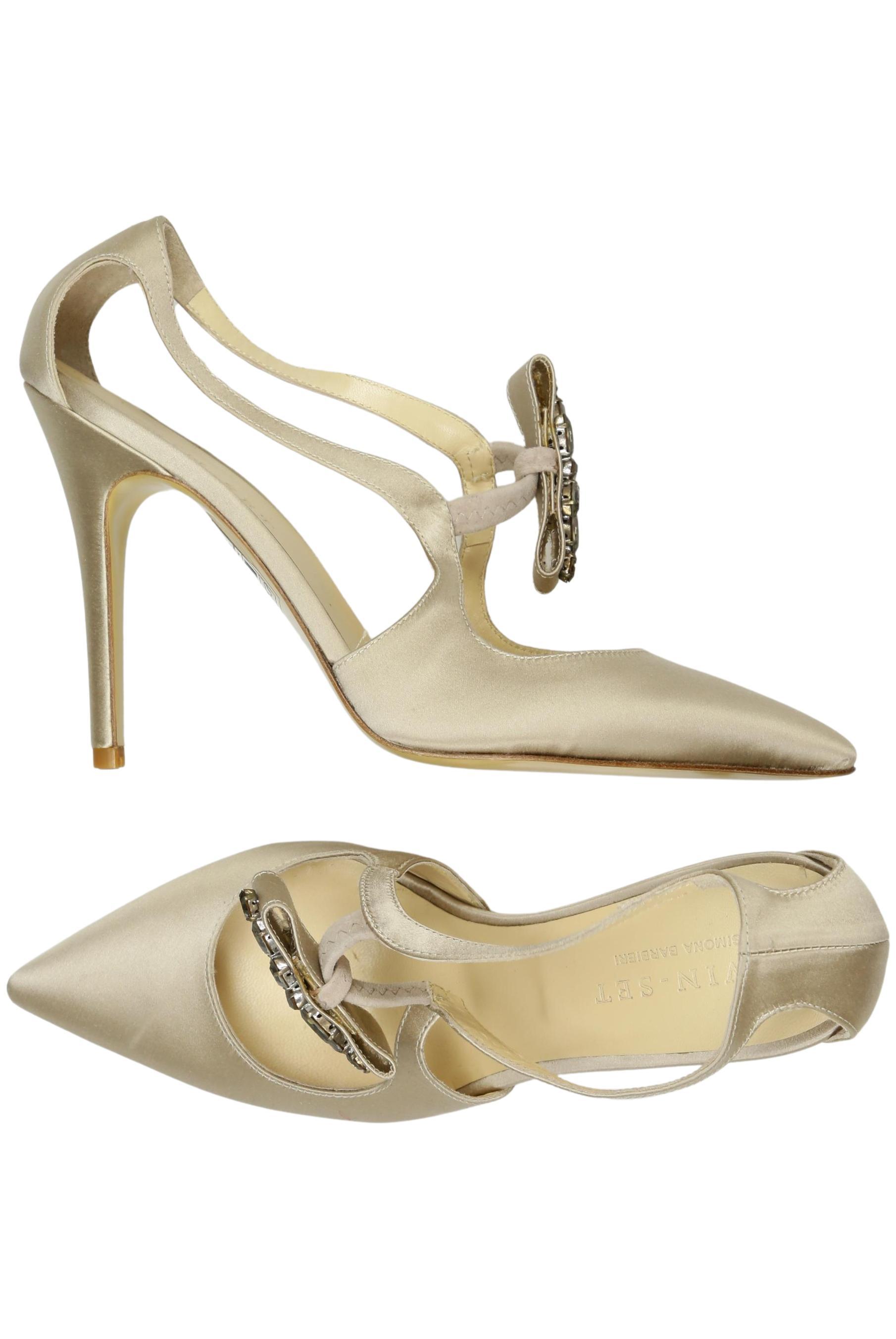 

Twinset Damen Pumps, beige, Gr. 40