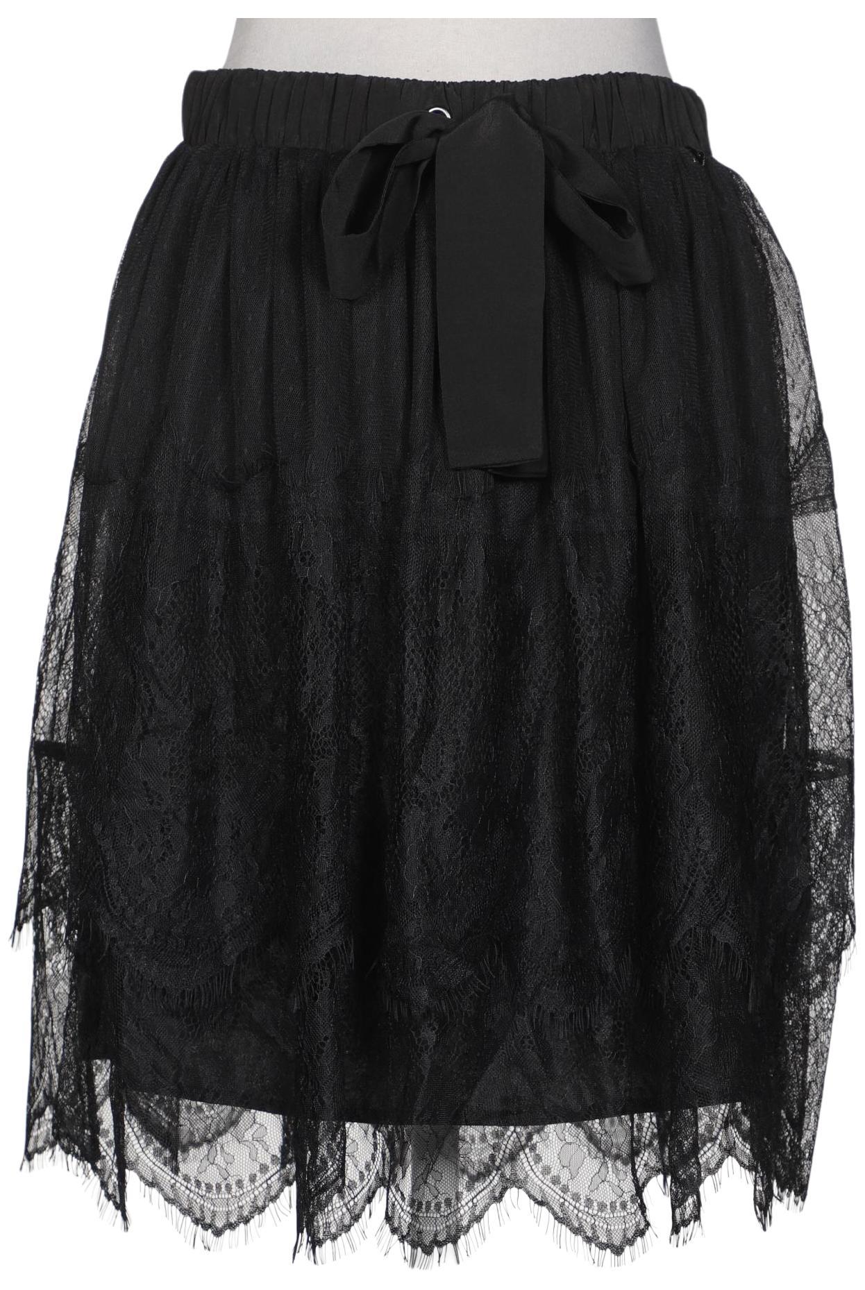 

Twinset Damen Rock, schwarz, Gr. 38