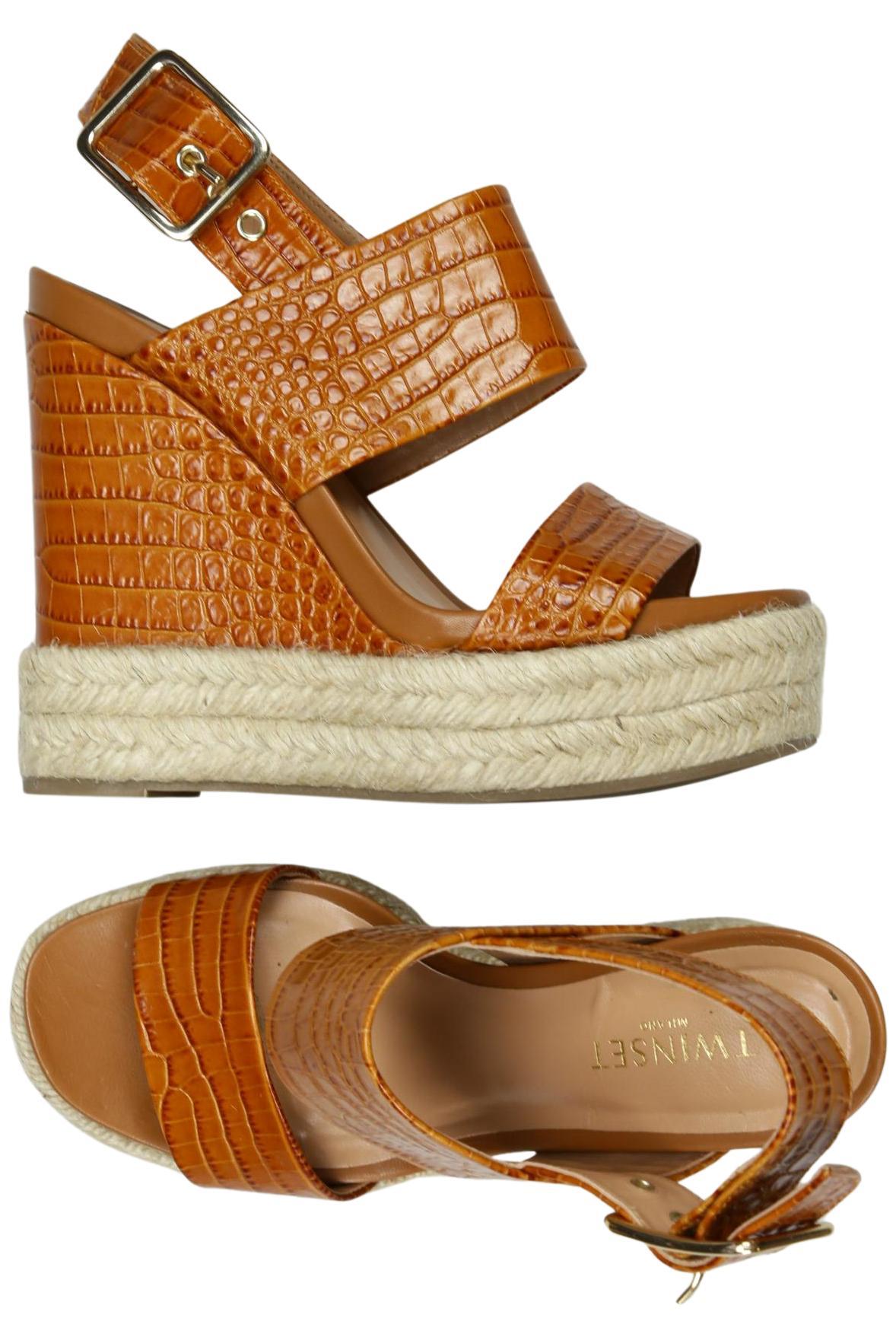 Thumbnail - Twinset Damen Sandale, braun, Gr. 39