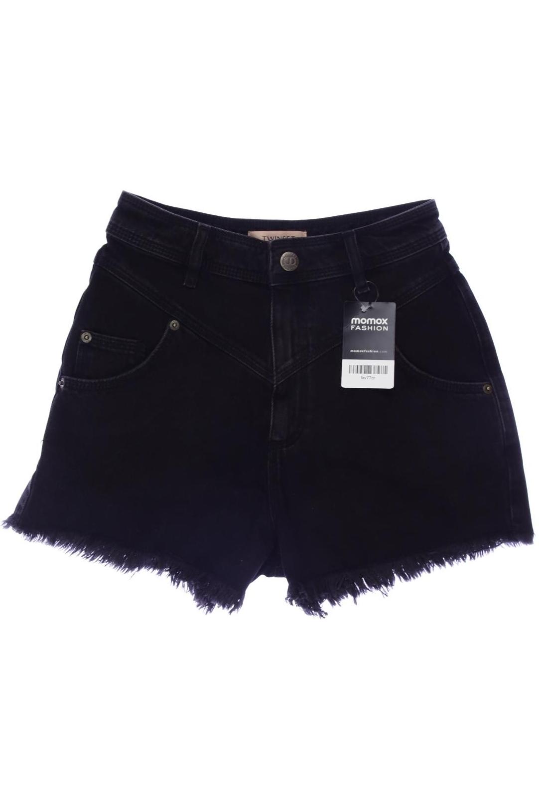 

Twinset Damen Shorts, schwarz, Gr. 26