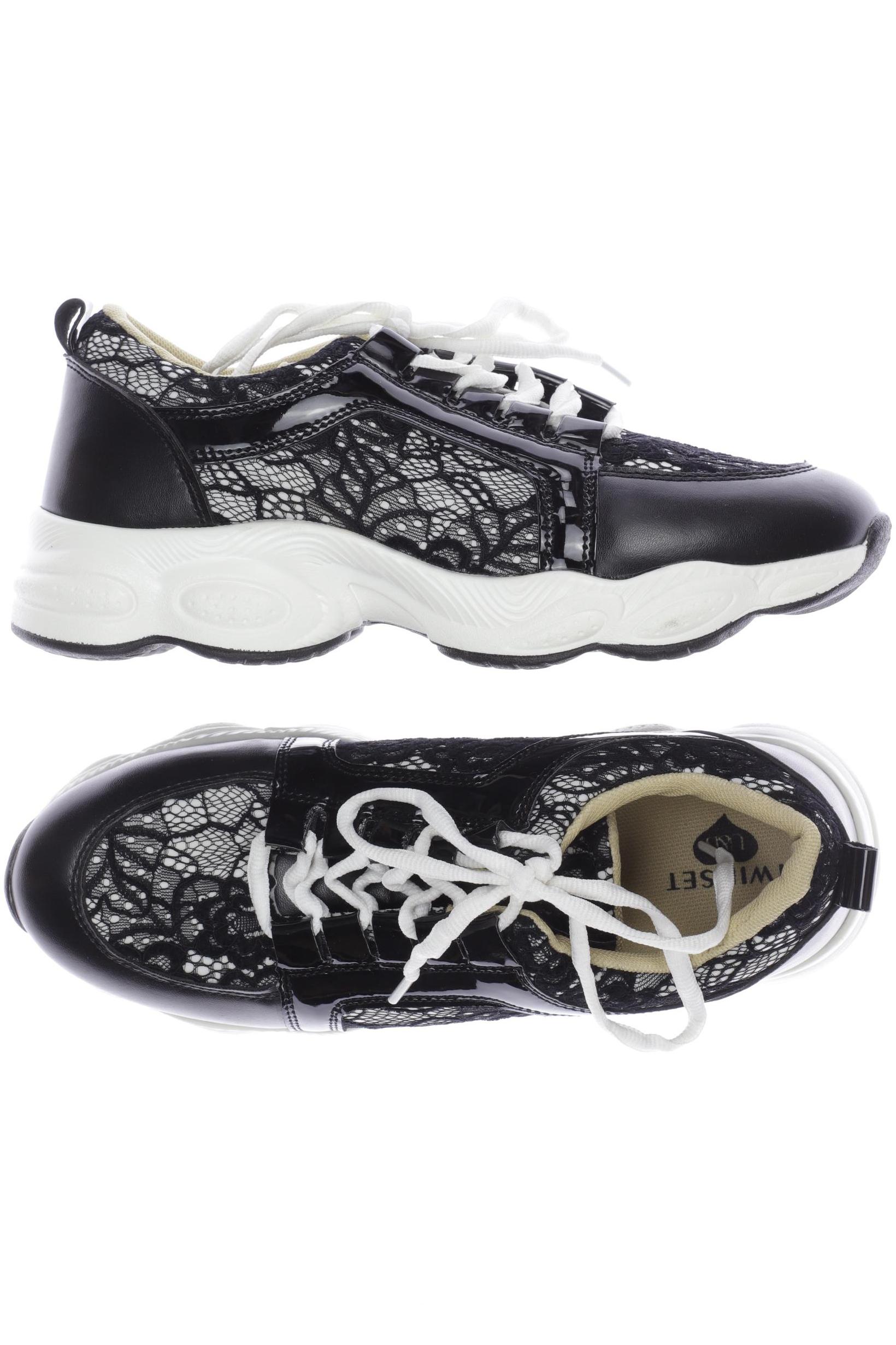 

Twinset Damen Sneakers, schwarz, Gr. 40