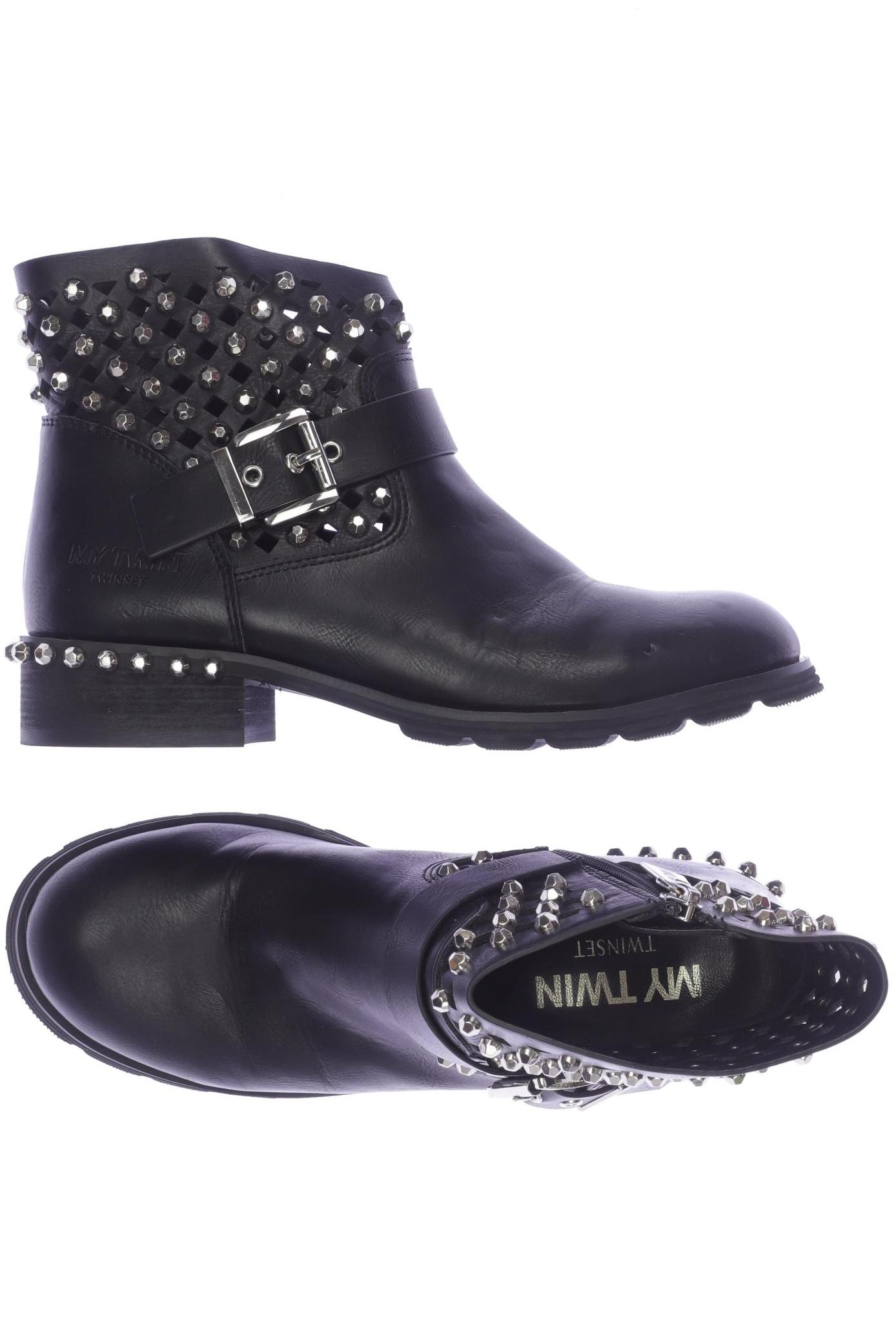 Thumbnail - Twinset Damen Stiefelette, schwarz, Gr. 35