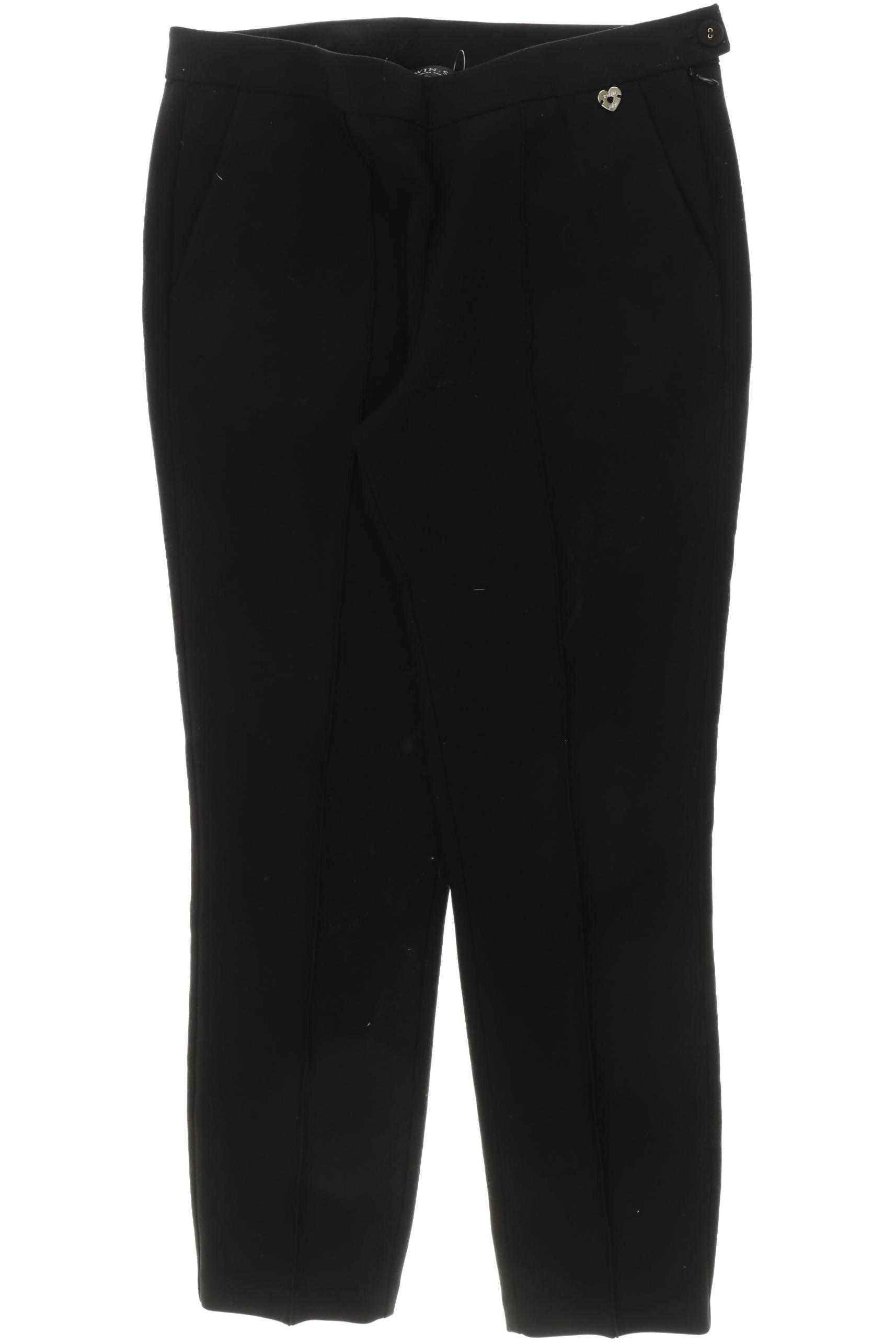 

Twinset Damen Stoffhose, schwarz, Gr. 31