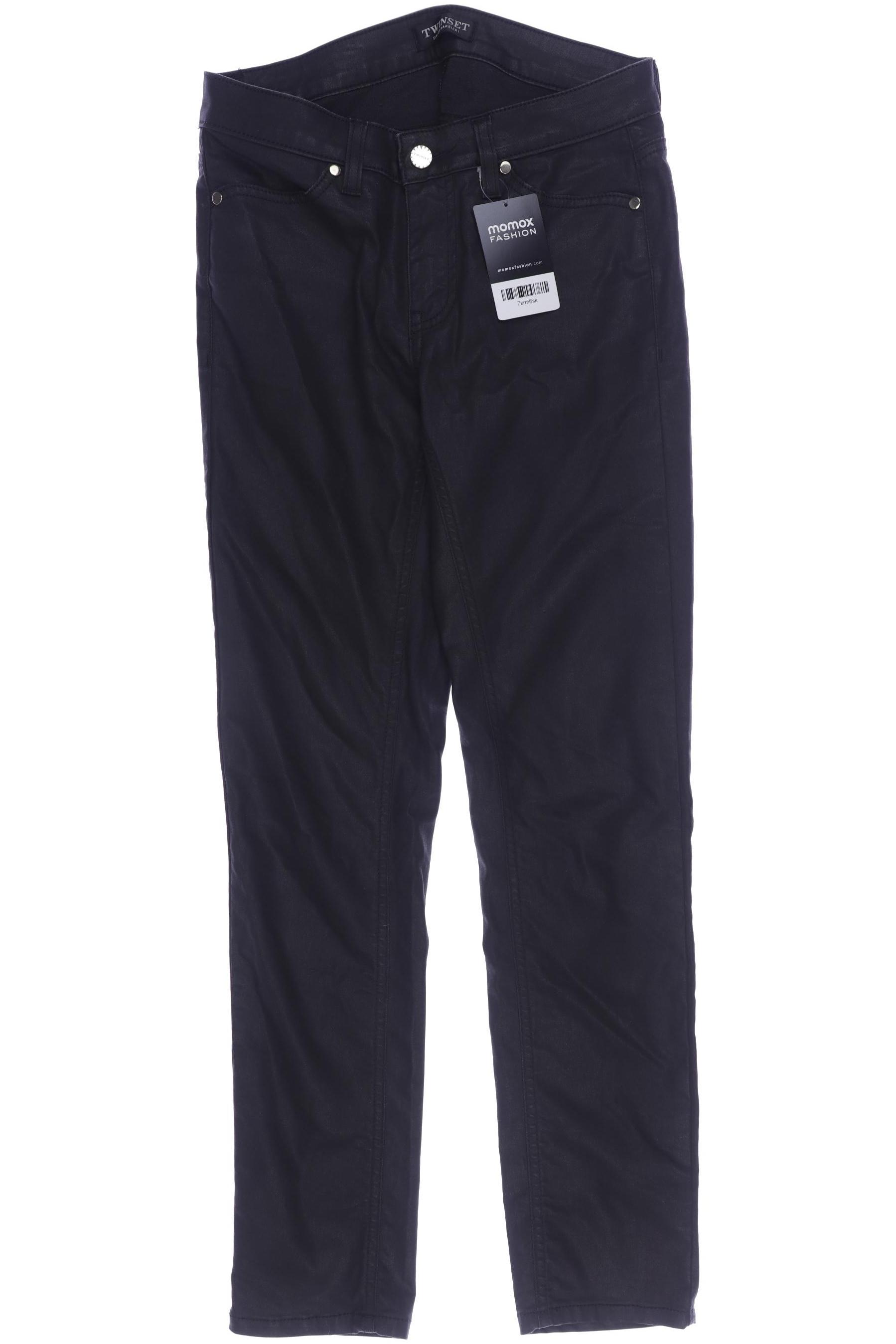 

Twinset Damen Stoffhose, schwarz, Gr. 28