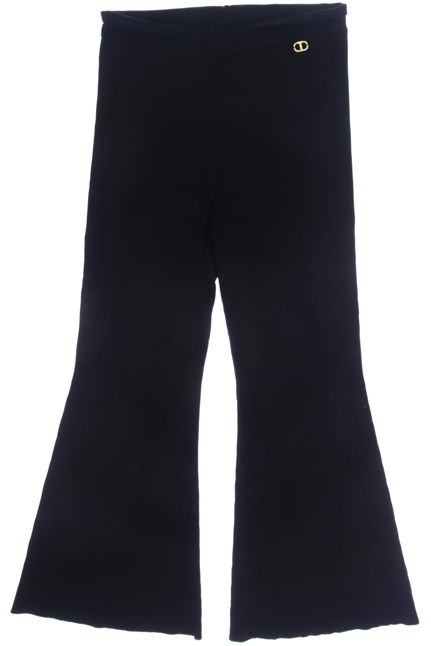 

Twinset Damen Stoffhose, schwarz, Gr. 0