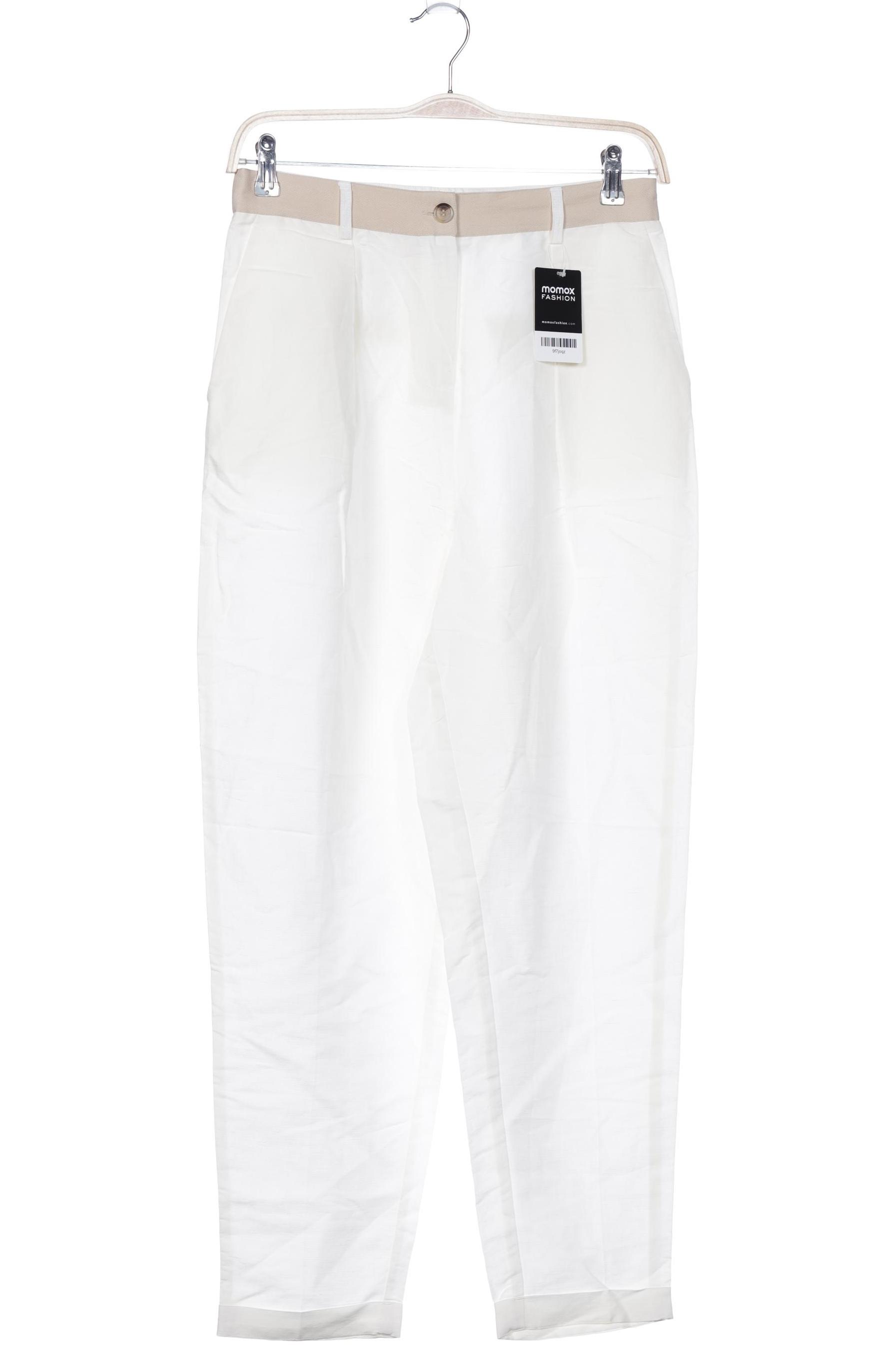 

Twinset Damen Stoffhose, cremeweiß, Gr. 0