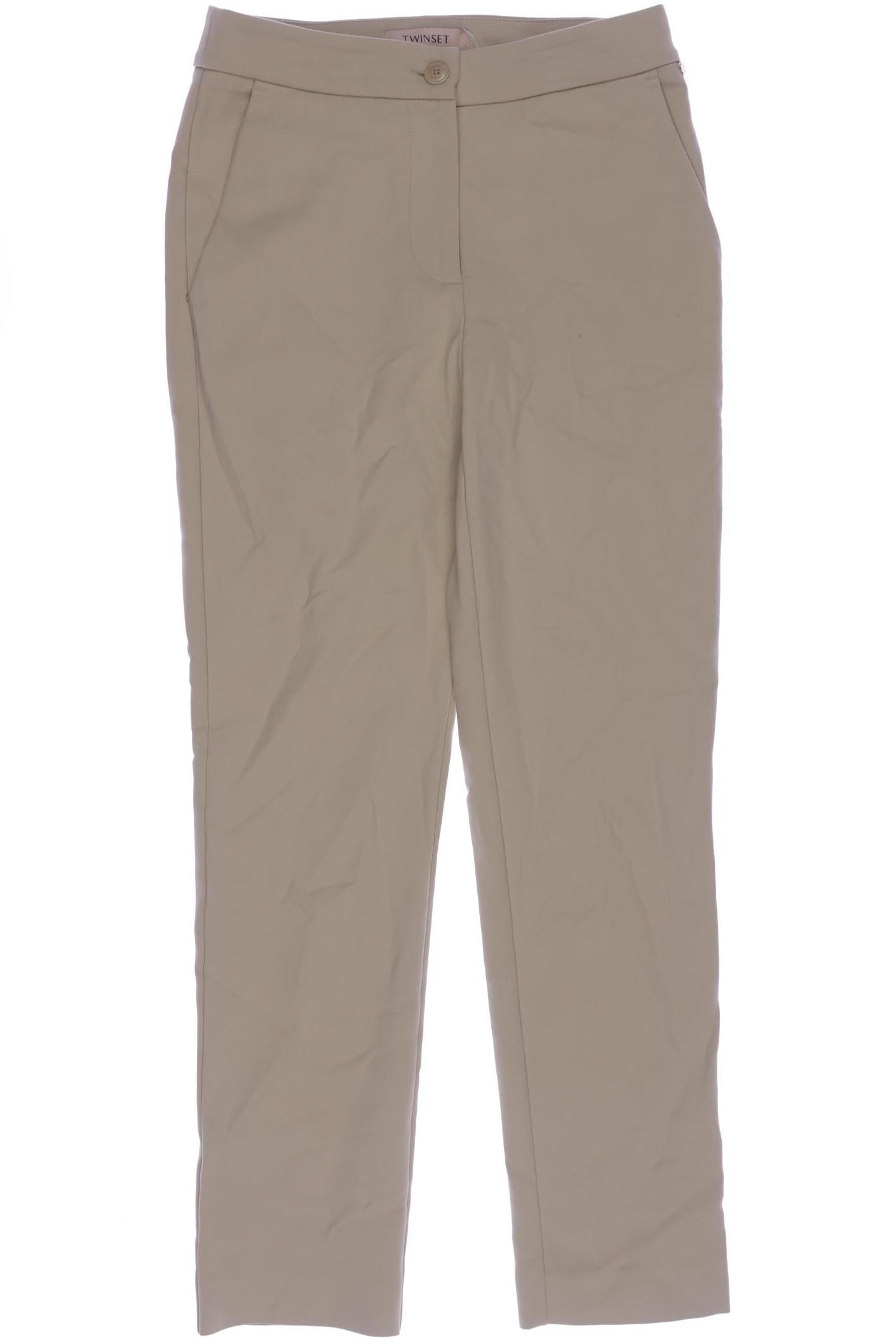 

Twinset Damen Stoffhose, beige, Gr. 38