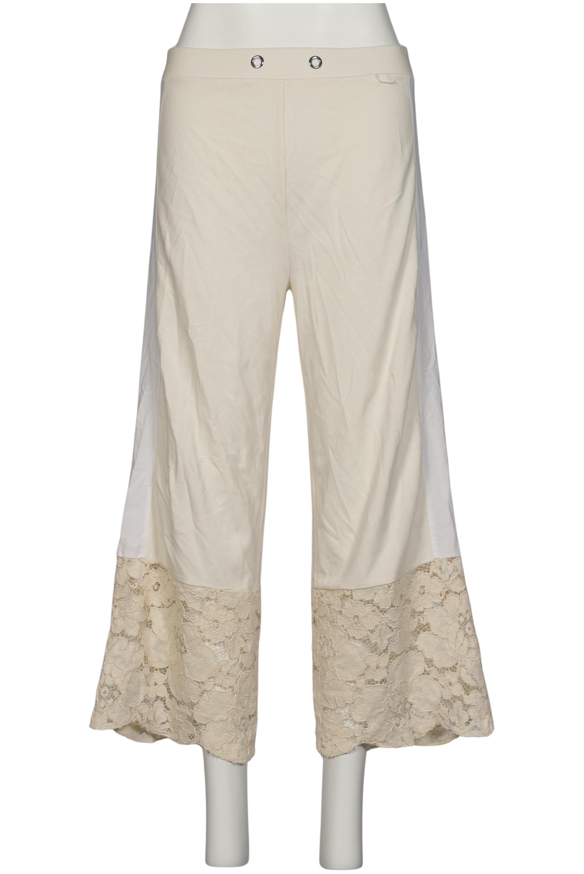 

Twinset Damen Stoffhose, cremeweiß, Gr. 31