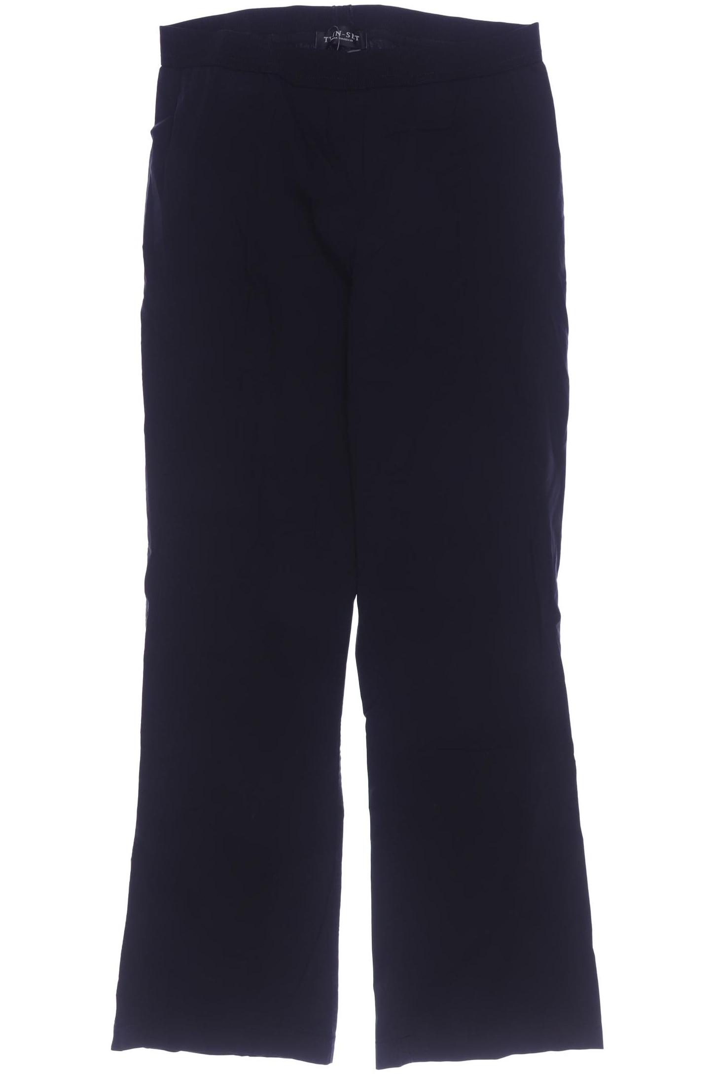 

Twinset Damen Stoffhose, schwarz, Gr. 0