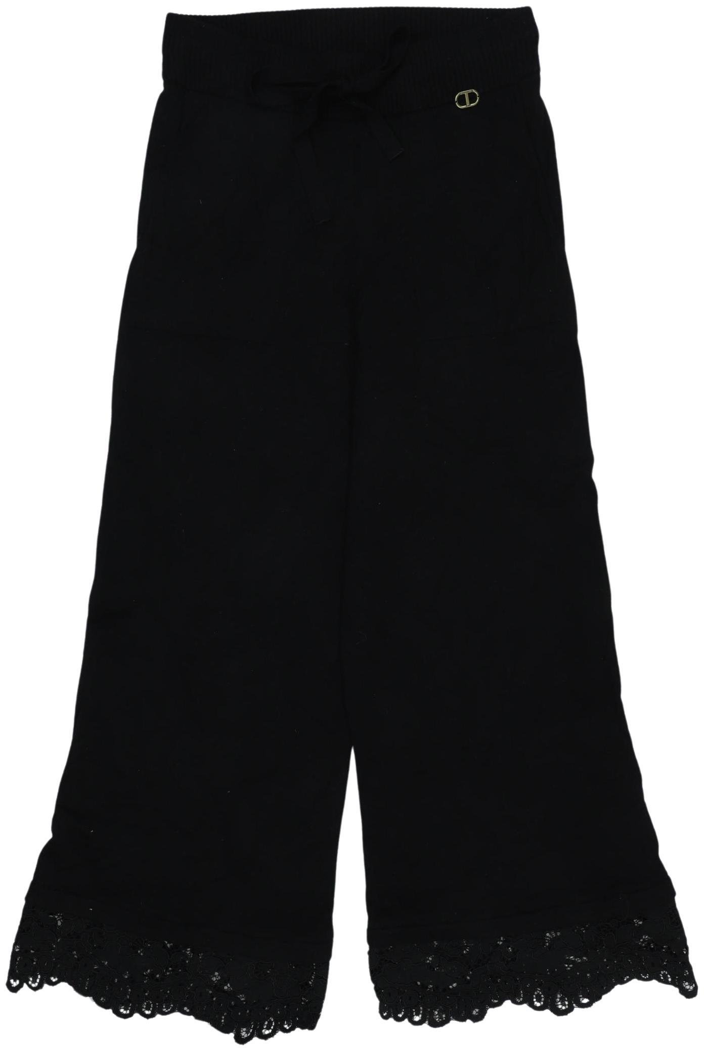 

Twinset Damen Stoffhose, schwarz, Gr. 0