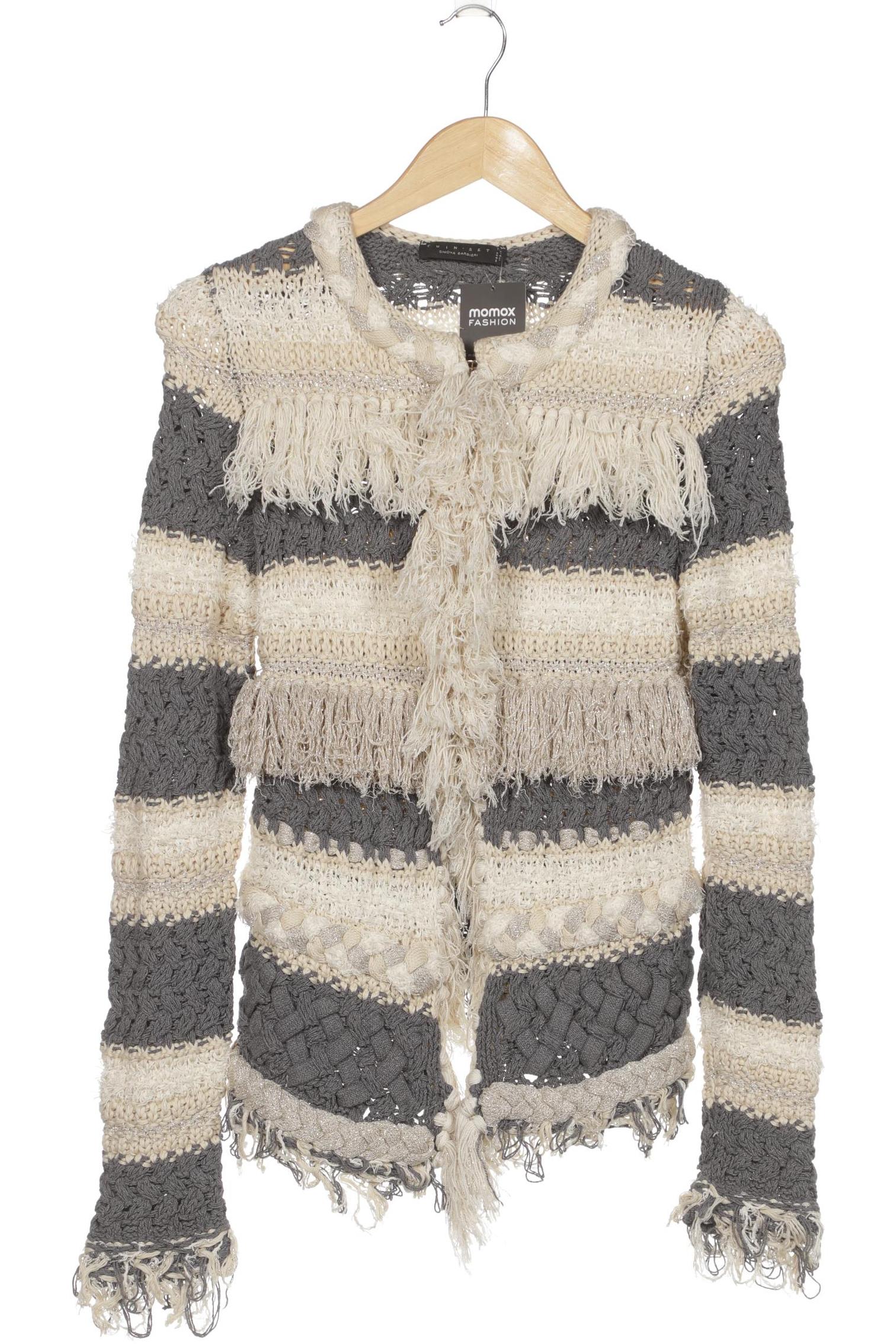 

Twinset Damen Strickjacke, beige, Gr. 34