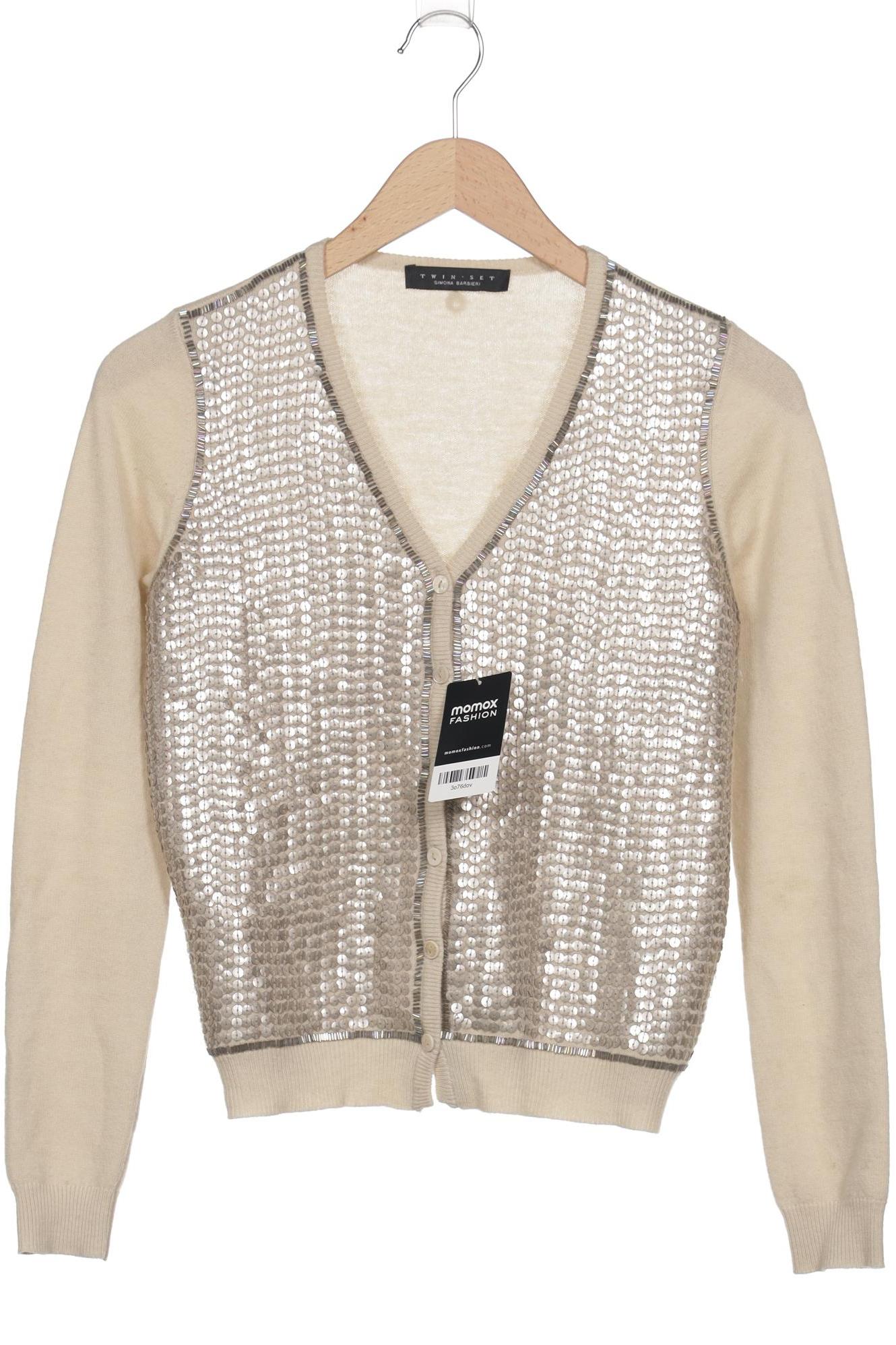 

Twinset Damen Strickjacke, beige, Gr. 34