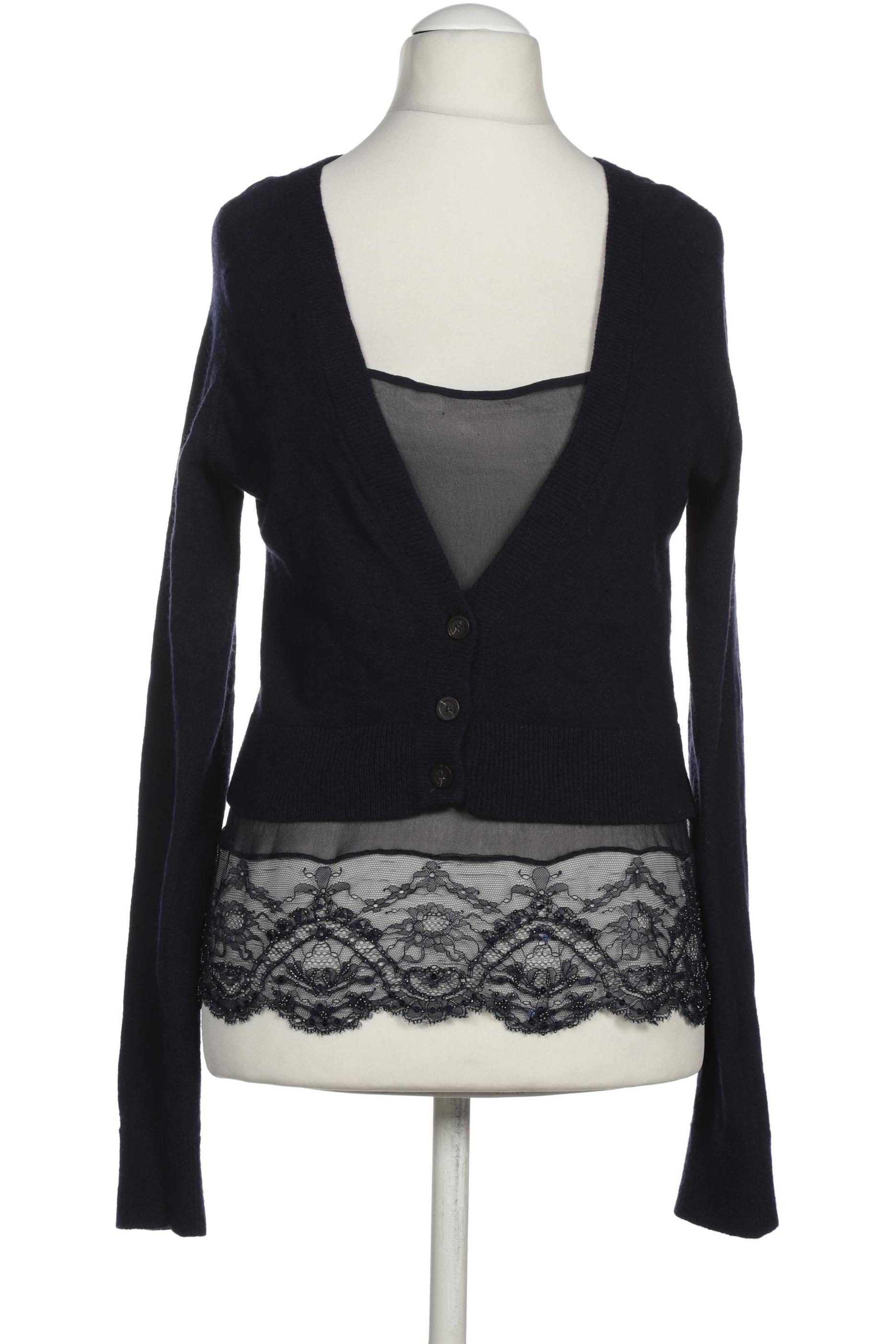 

Twinset Damen Strickjacke, blau, Gr. 36