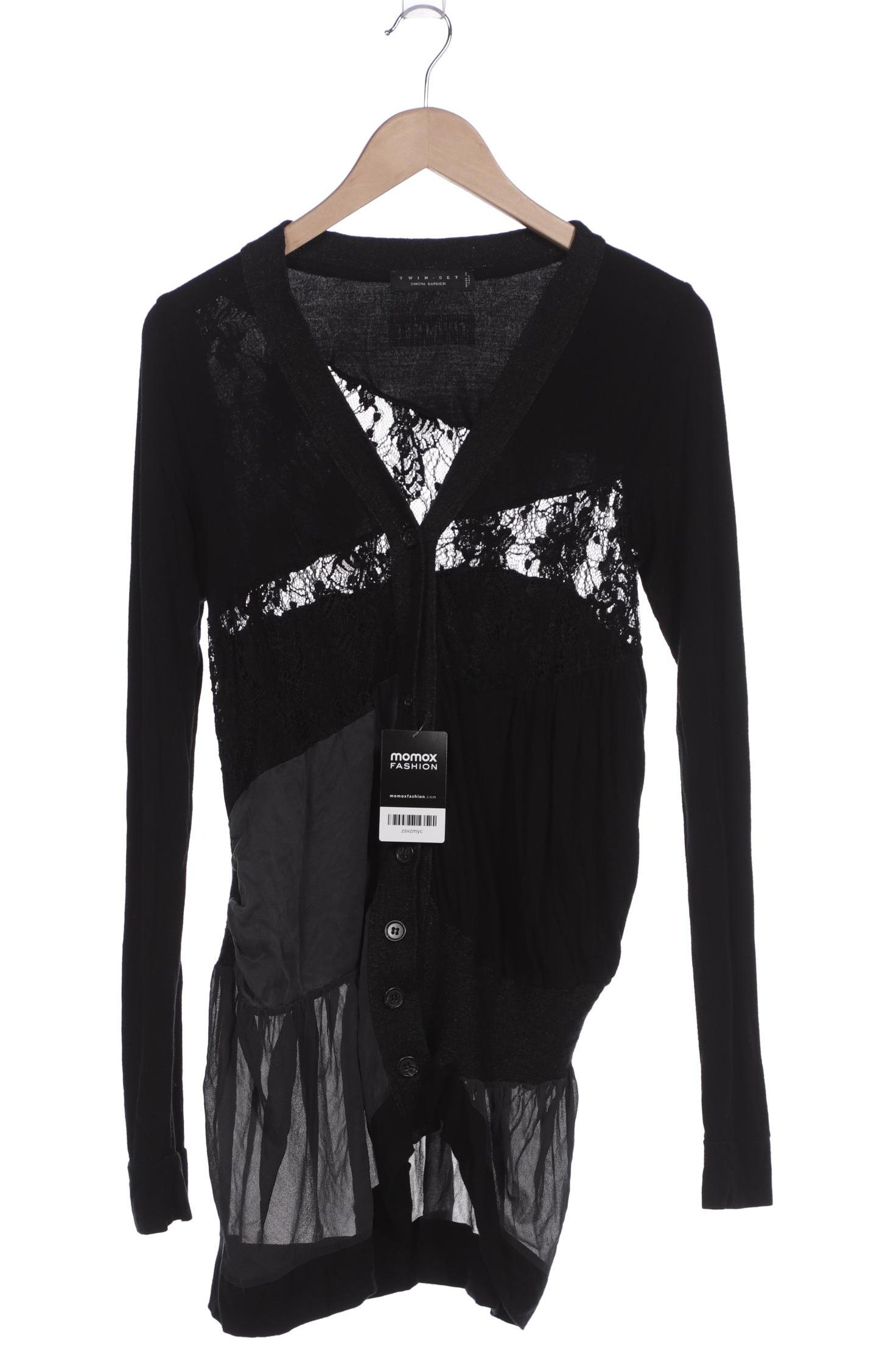 

Twinset Damen Strickjacke, schwarz, Gr. 36