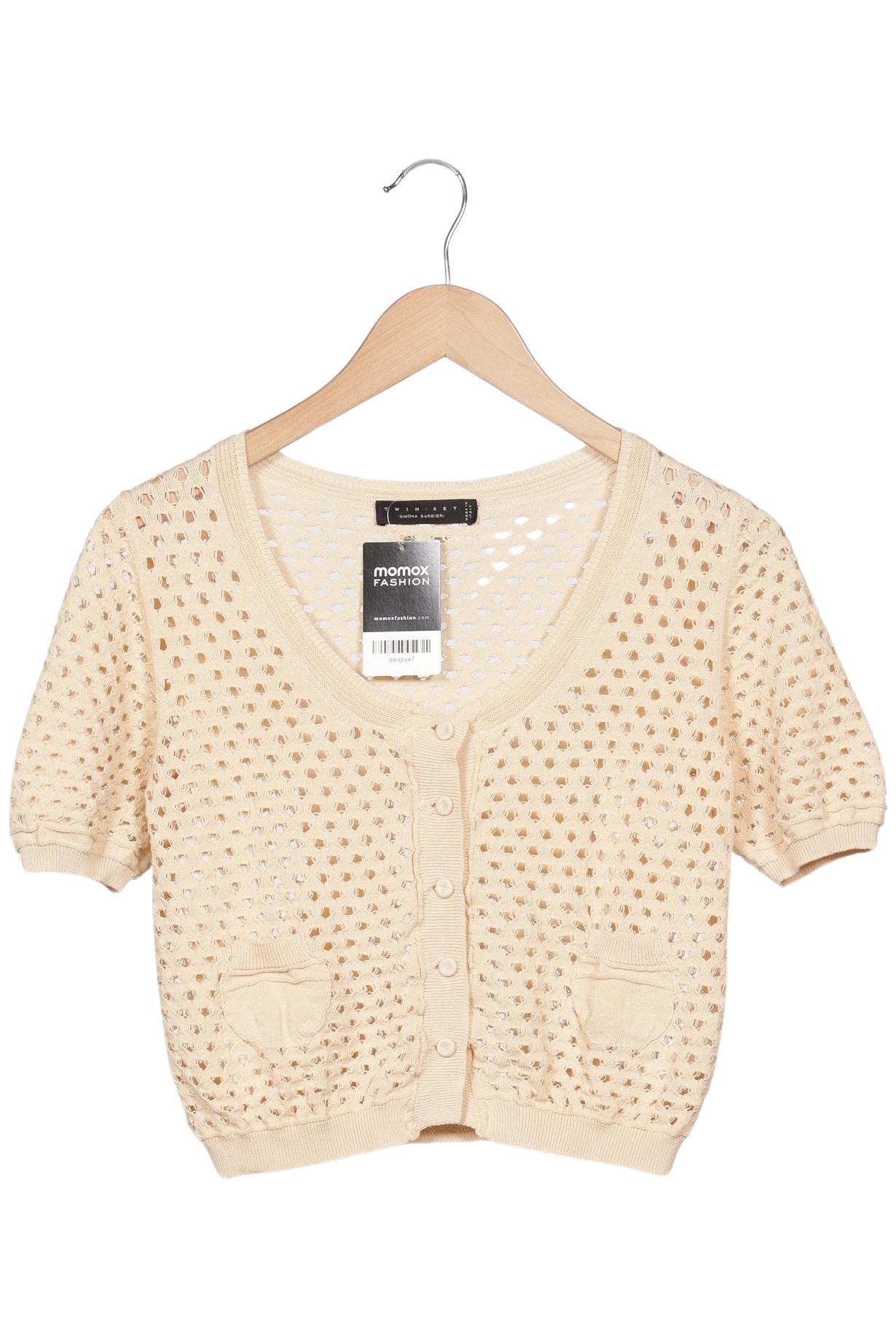 

Twinset Damen Strickjacke, beige, Gr. 56