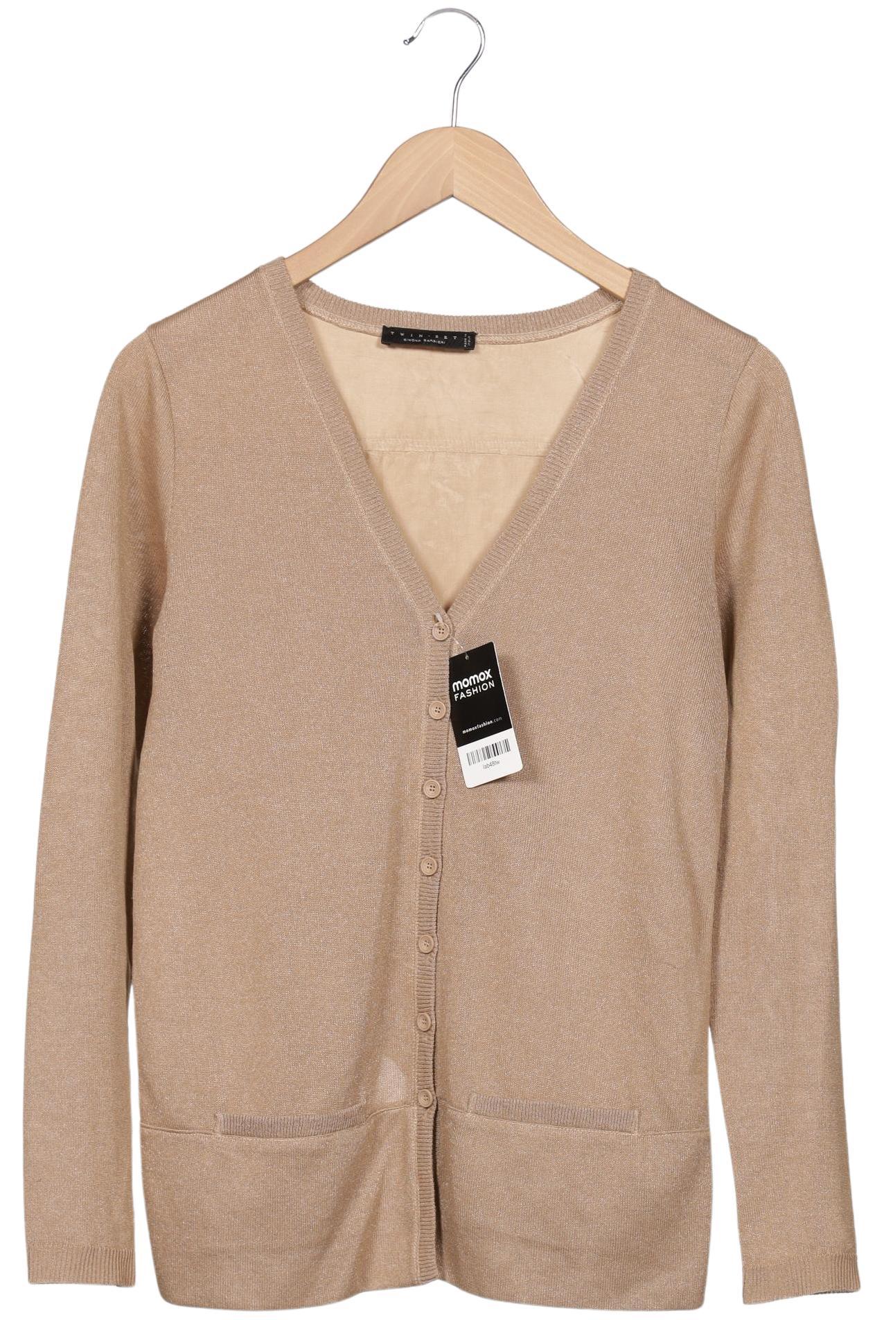 

Twinset Damen Strickjacke, braun, Gr. 36