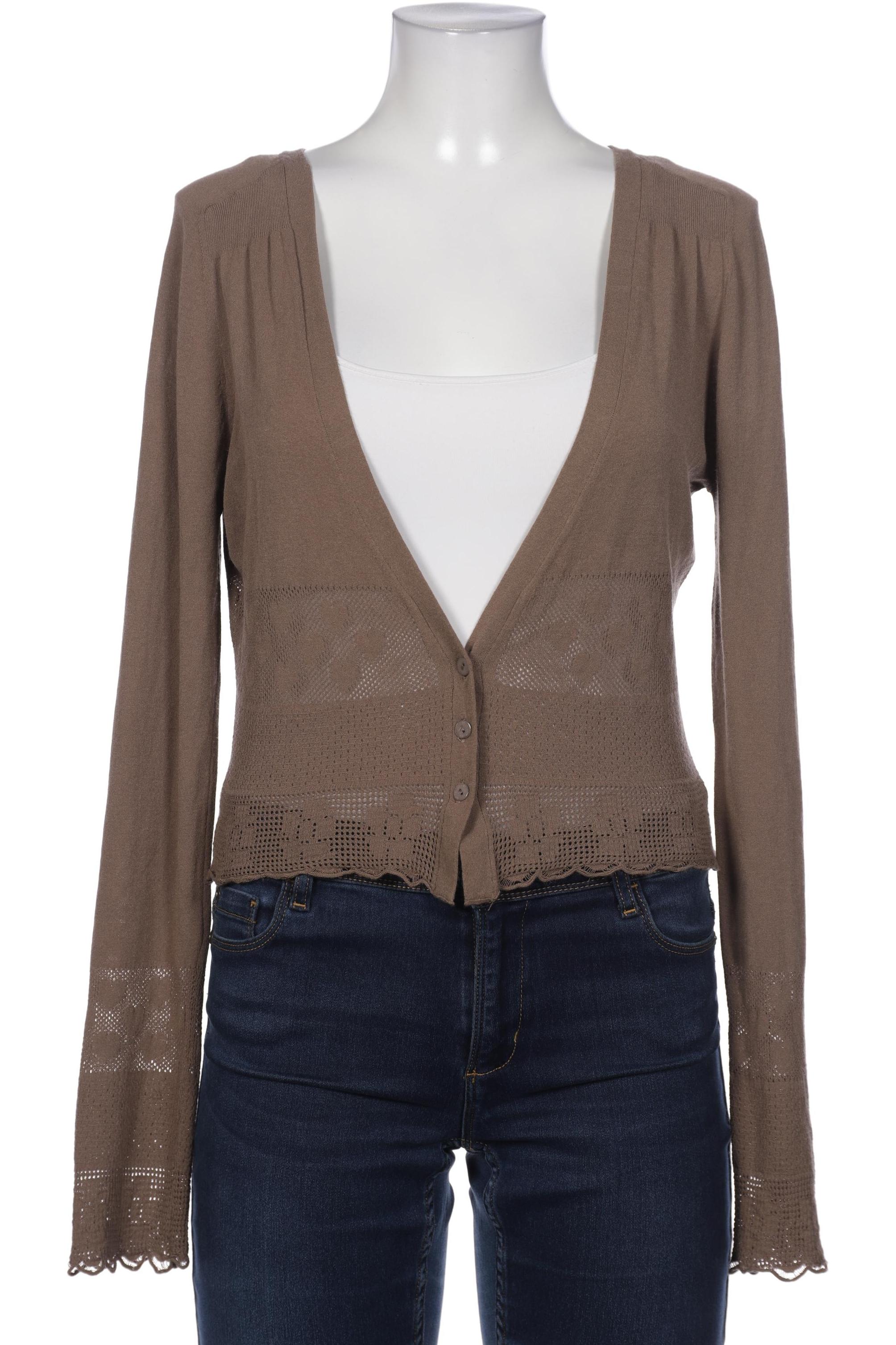 

Twinset Damen Strickjacke, braun, Gr. 42