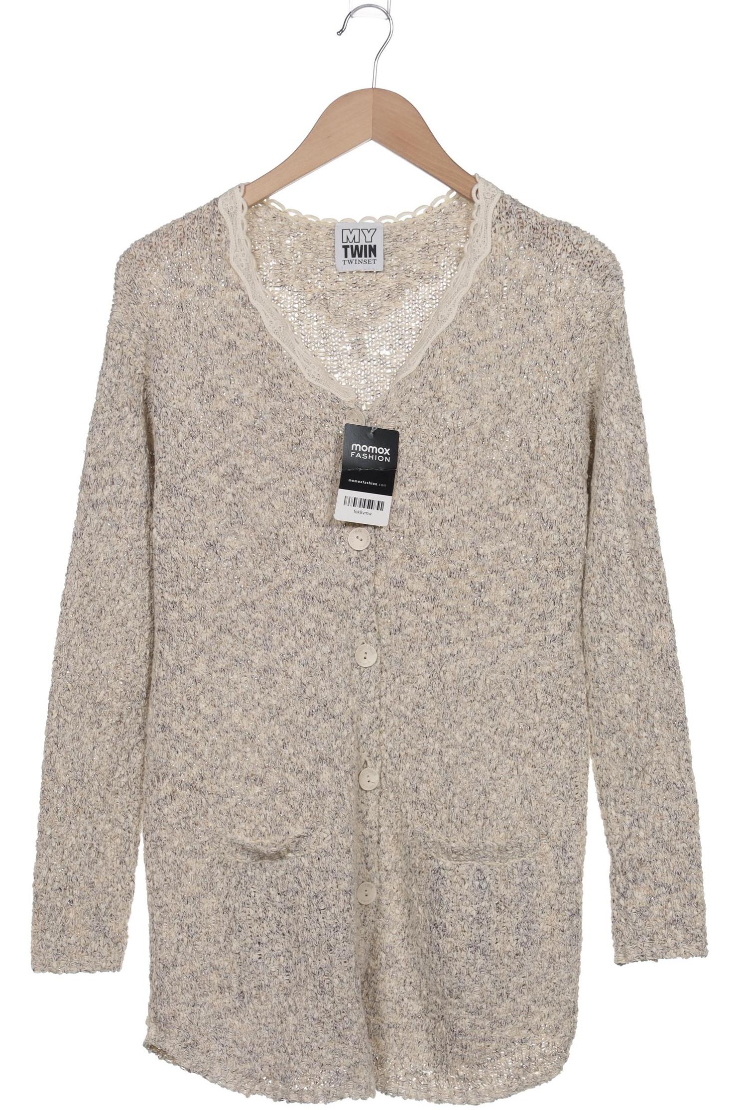 

Twinset Damen Strickjacke, beige, Gr. 42