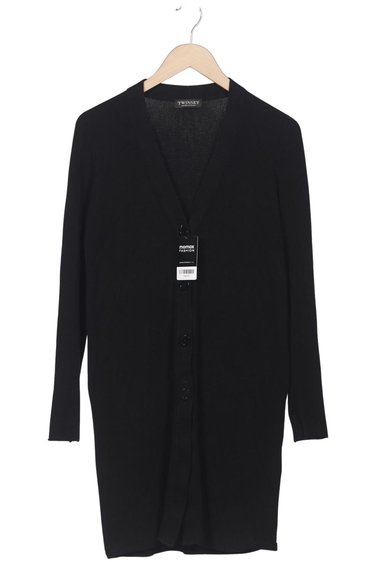 

Twinset Damen Strickjacke, schwarz, Gr. 38