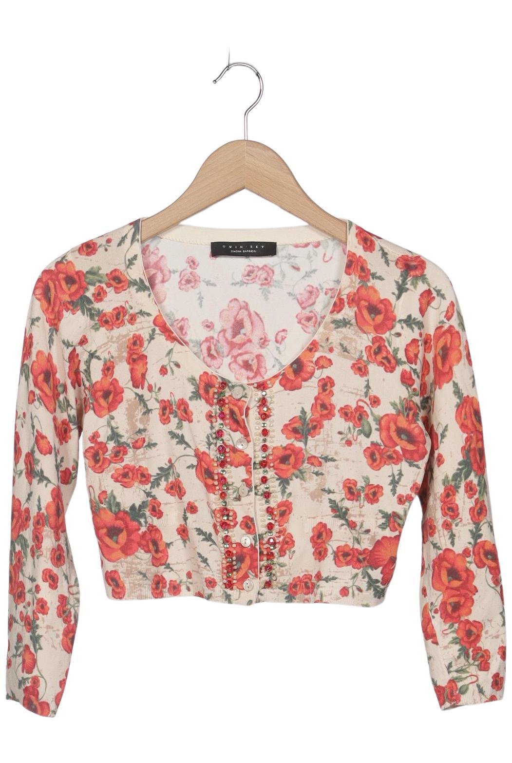 

Twinset Damen Strickjacke, mehrfarbig, Gr. 42