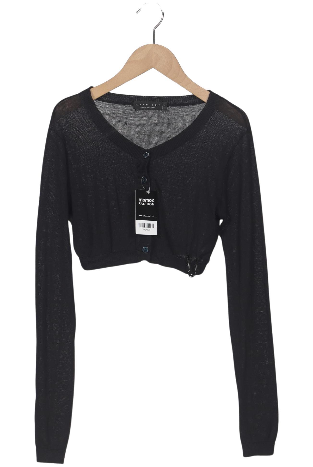 

Twinset Damen Strickjacke, marineblau, Gr. 36